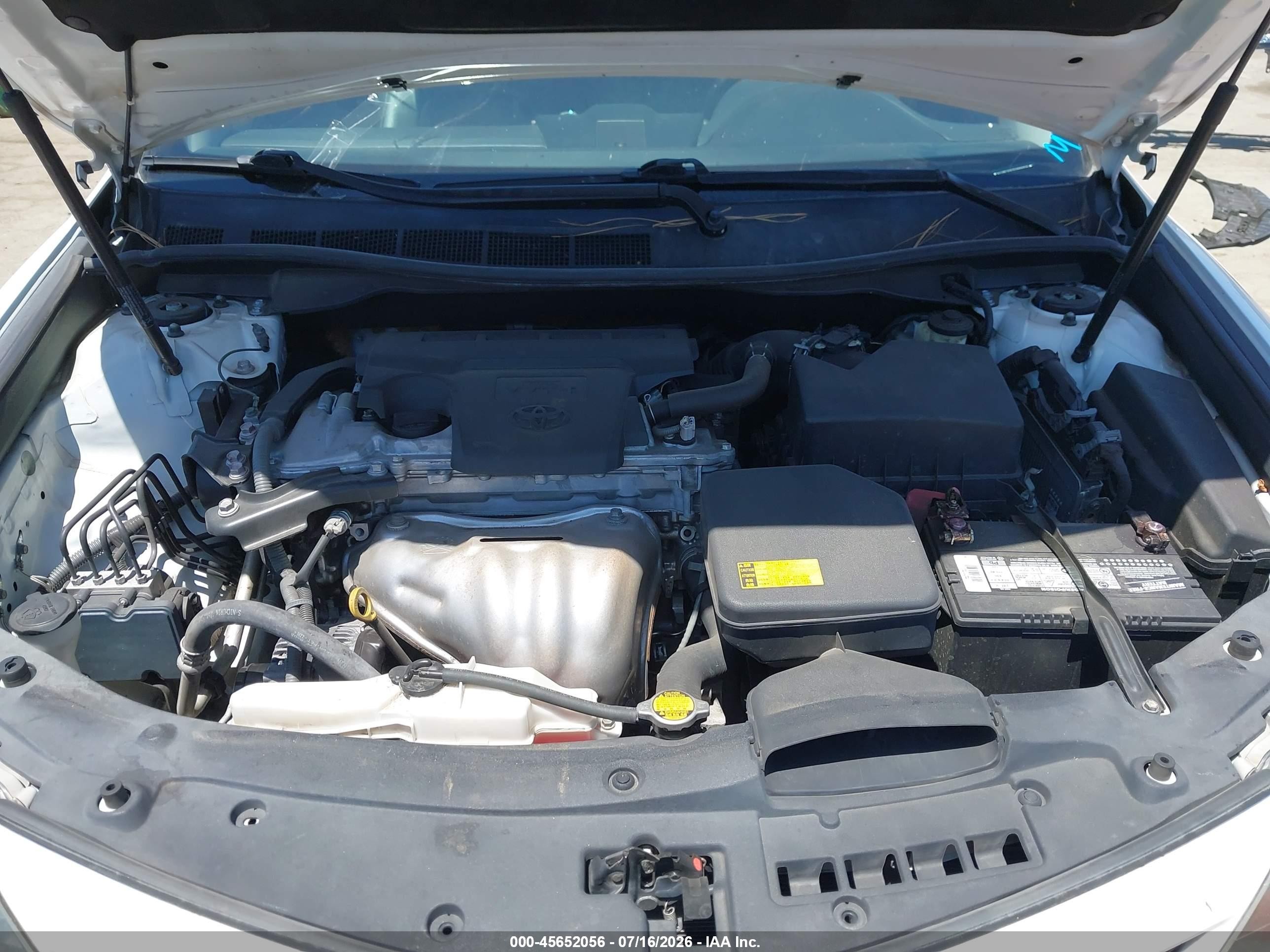 2014 Toyota Camry Se White vin: 4T1BF1FK1EU444456