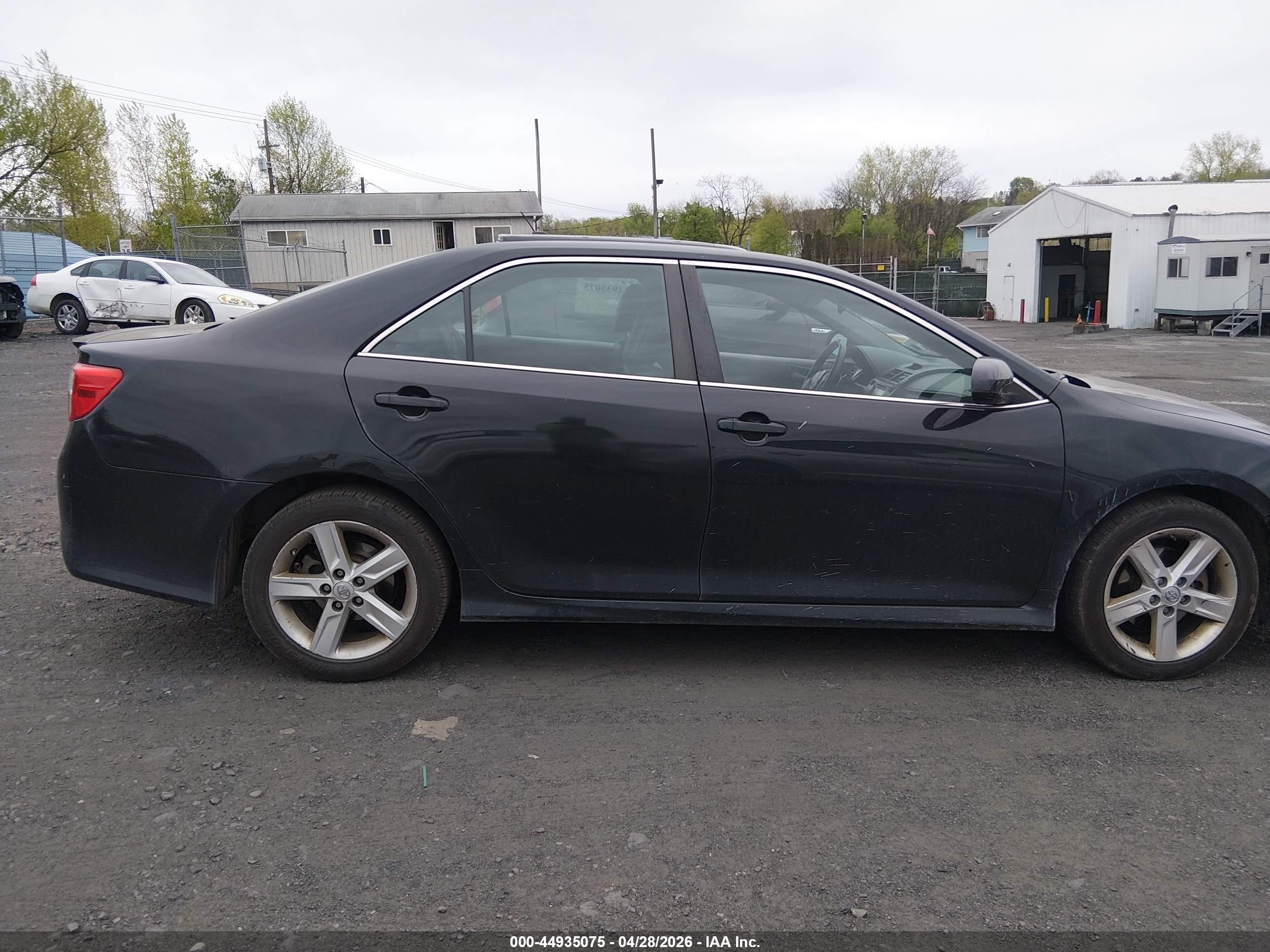 2014 Toyota Camry Se Black vin: 4T1BF1FK1EU447485