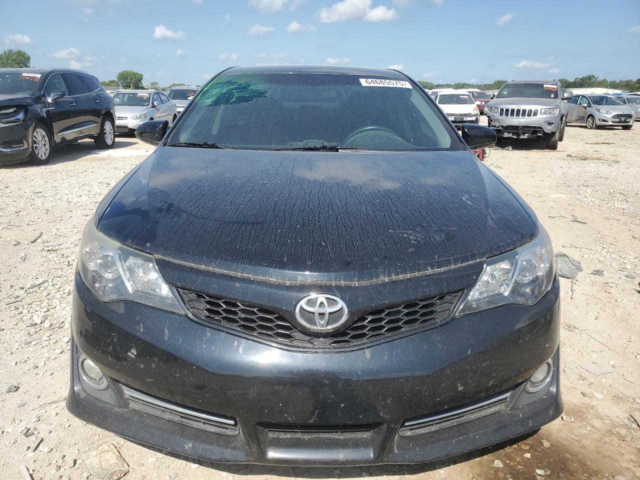 2014 Toyota Camry Se Black vin: 4T1BF1FK1EU447728