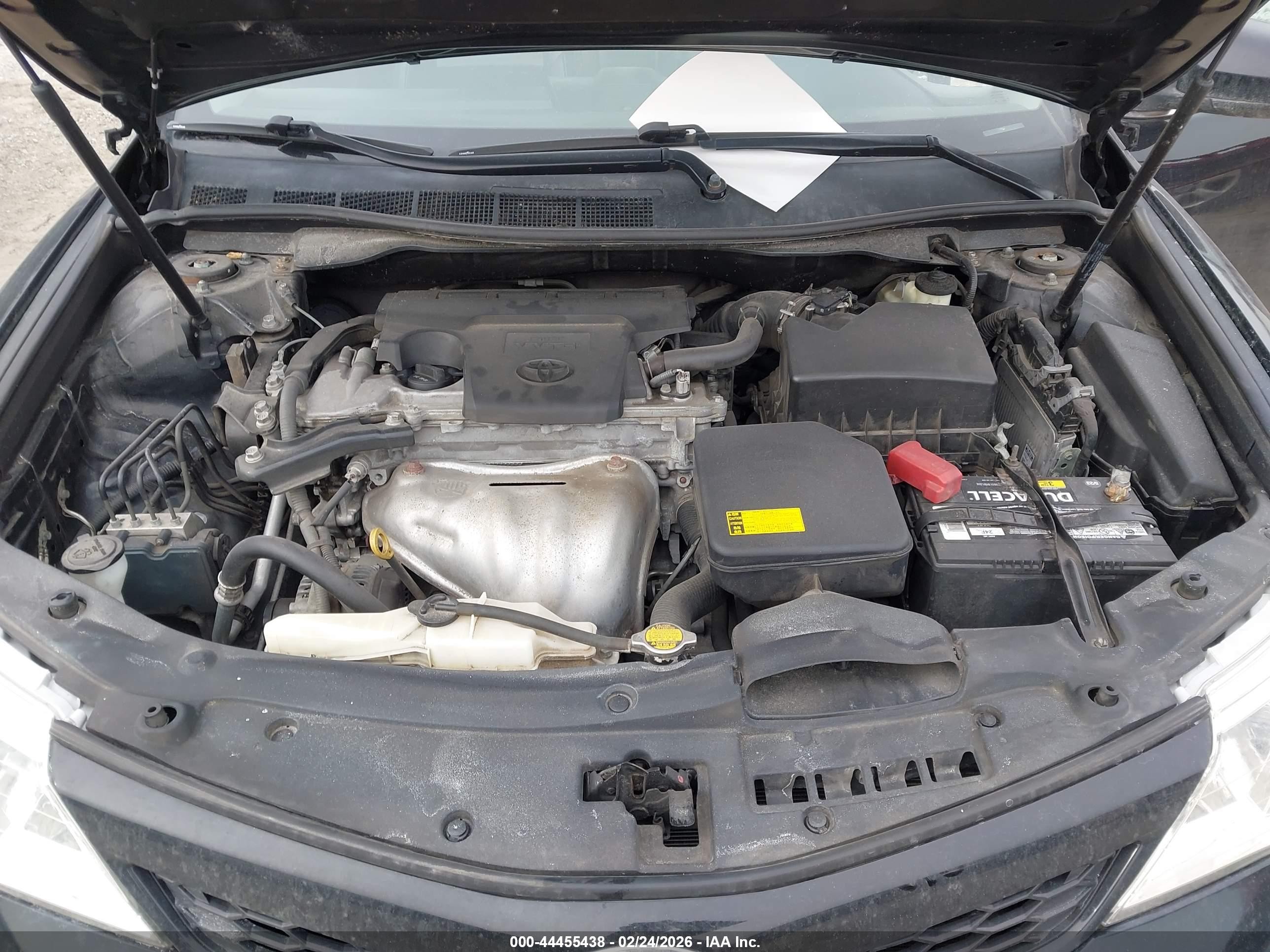 2014 Toyota Camry Se Black vin: 4T1BF1FK1EU449897