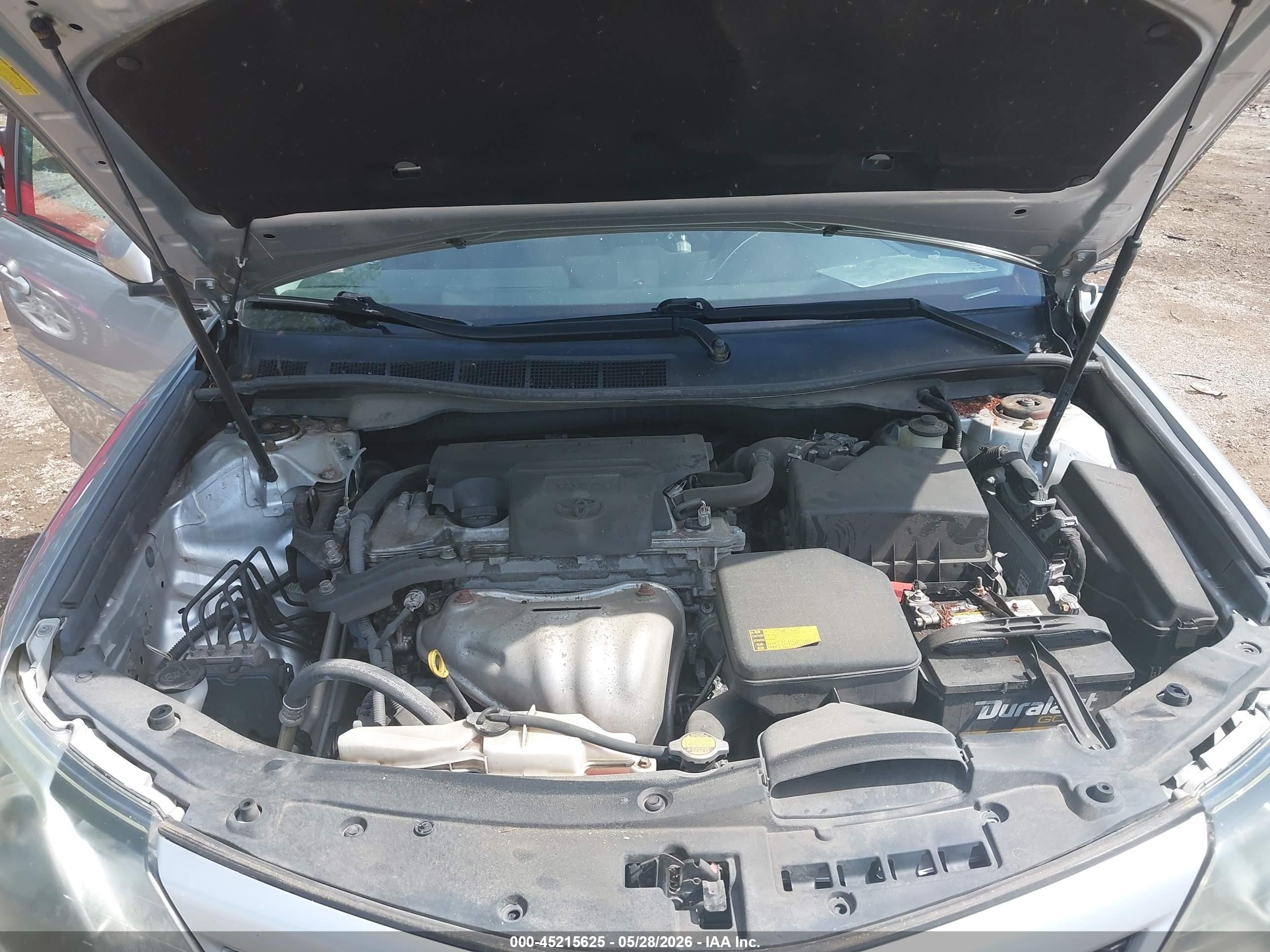2014 Toyota Camry Se Silver vin: 4T1BF1FK1EU455229