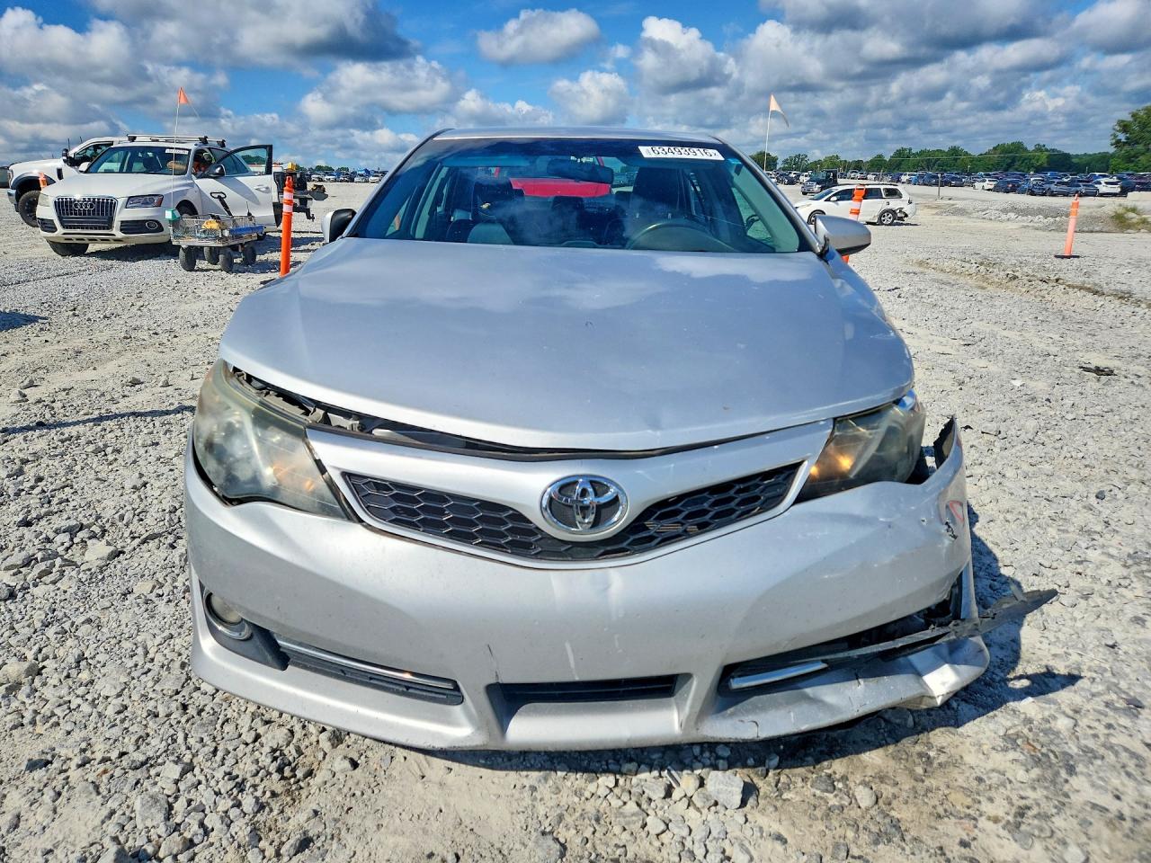 2014 Toyota Camry Se Silver vin: 4T1BF1FK1EU455361