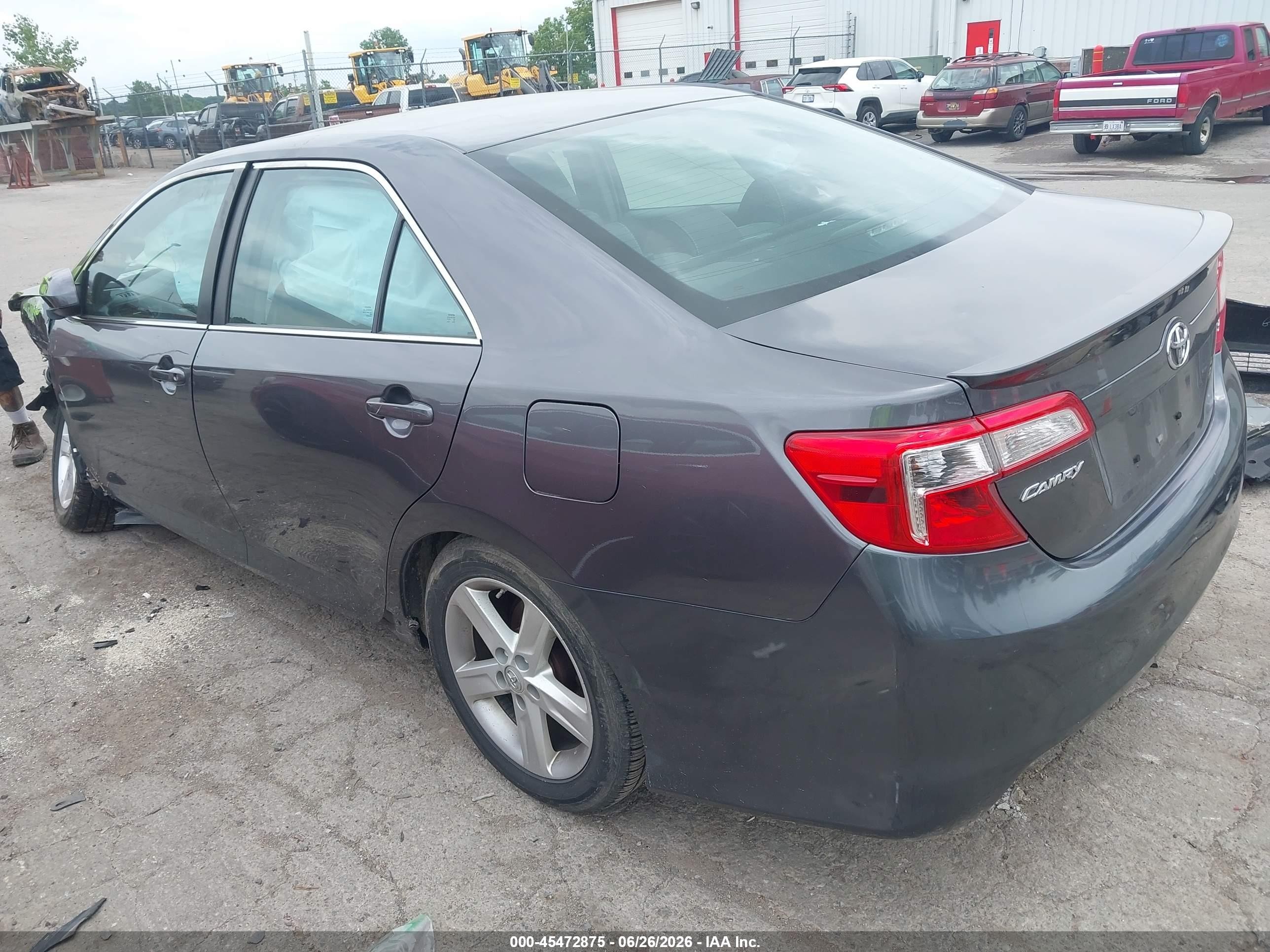 2014 Toyota Camry Se Black vin: 4T1BF1FK1EU456641