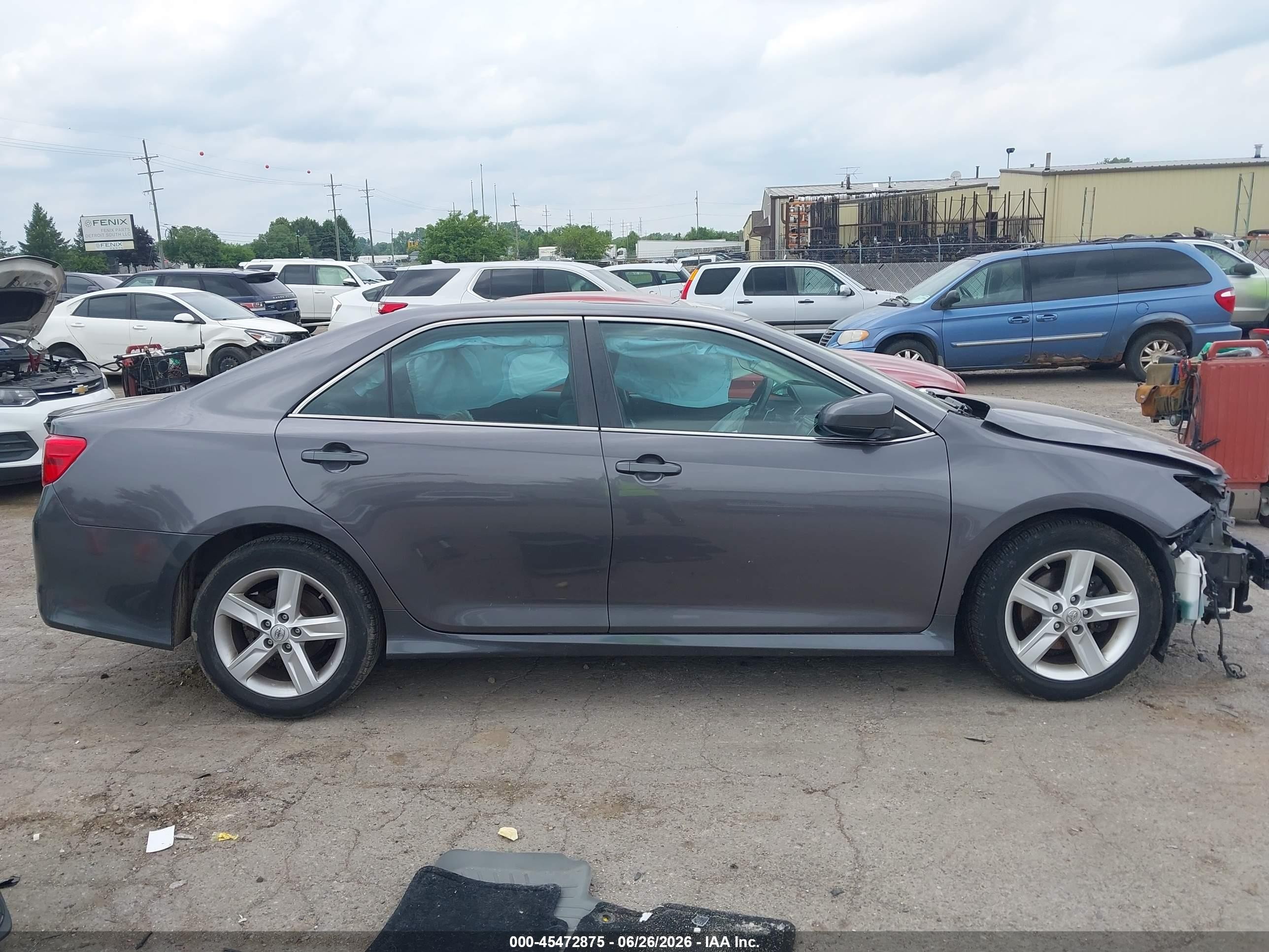 2014 Toyota Camry Se Black vin: 4T1BF1FK1EU456641