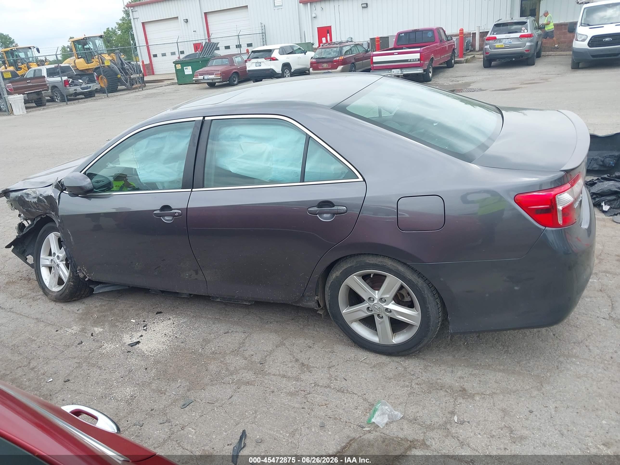 2014 Toyota Camry Se Black vin: 4T1BF1FK1EU456641