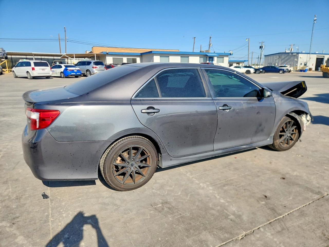 2014 Toyota Camry Se Gray vin: 4T1BF1FK1EU466912