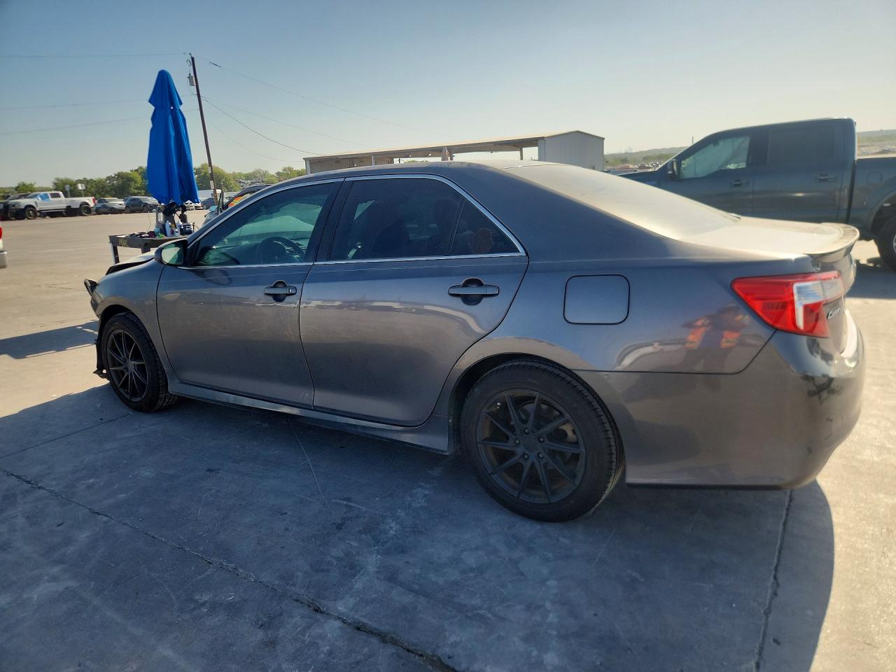 2014 Toyota Camry Se Gray vin: 4T1BF1FK1EU466912