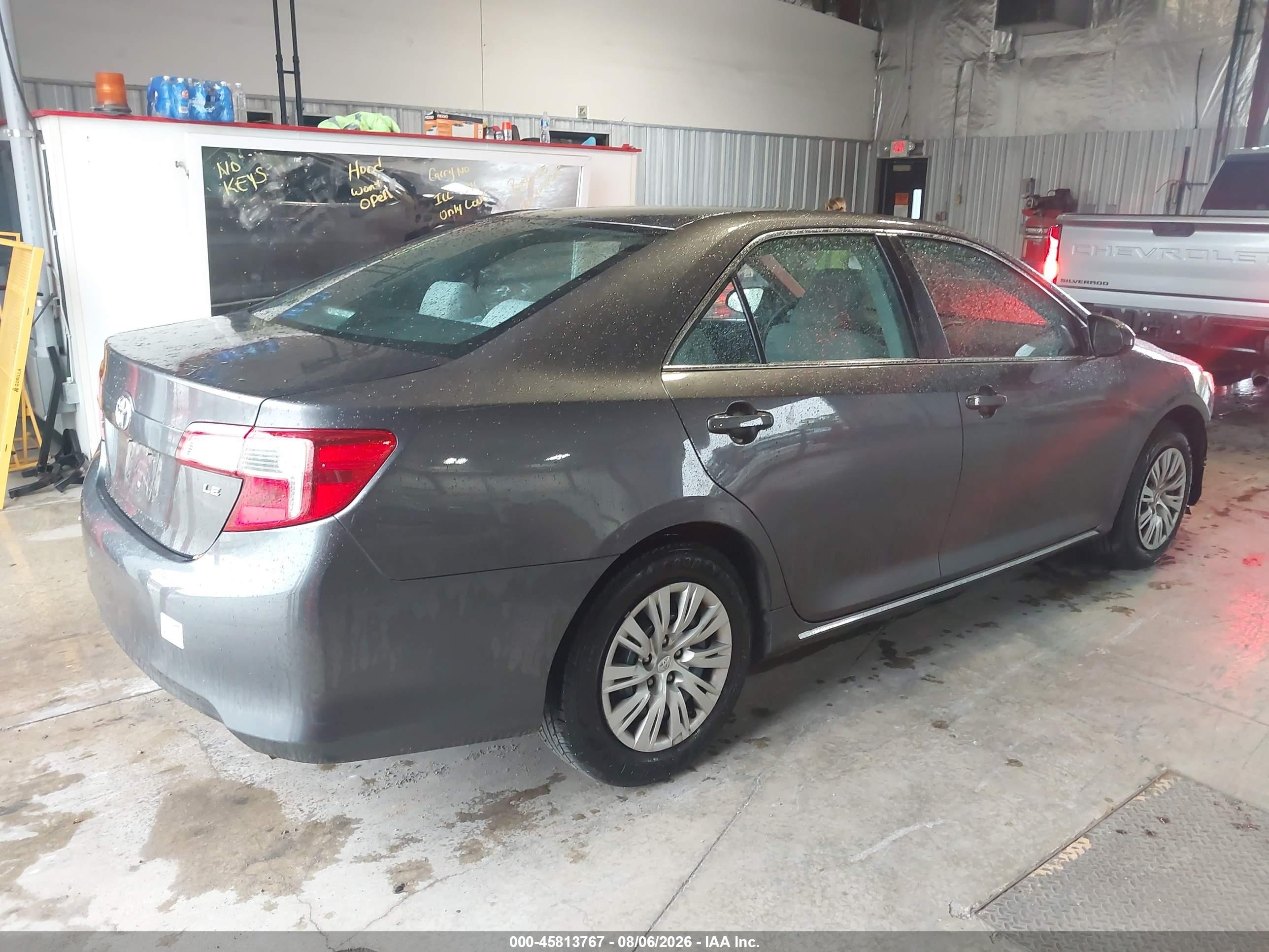 2014 Toyota Camry Le Beige vin: 4T1BF1FK1EU467610