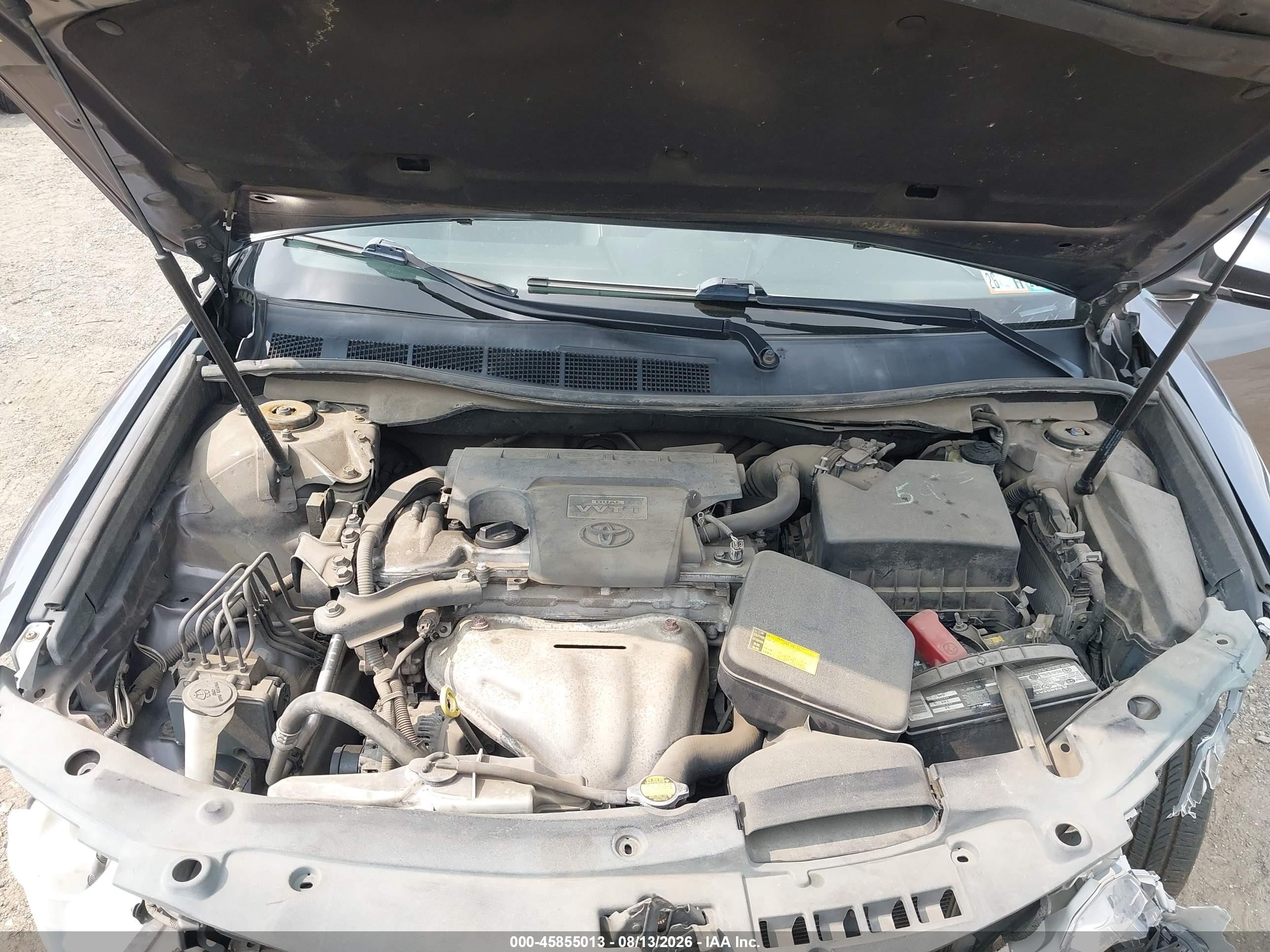 2014 Toyota Camry Se Sport Gray vin: 4T1BF1FK1EU470569
