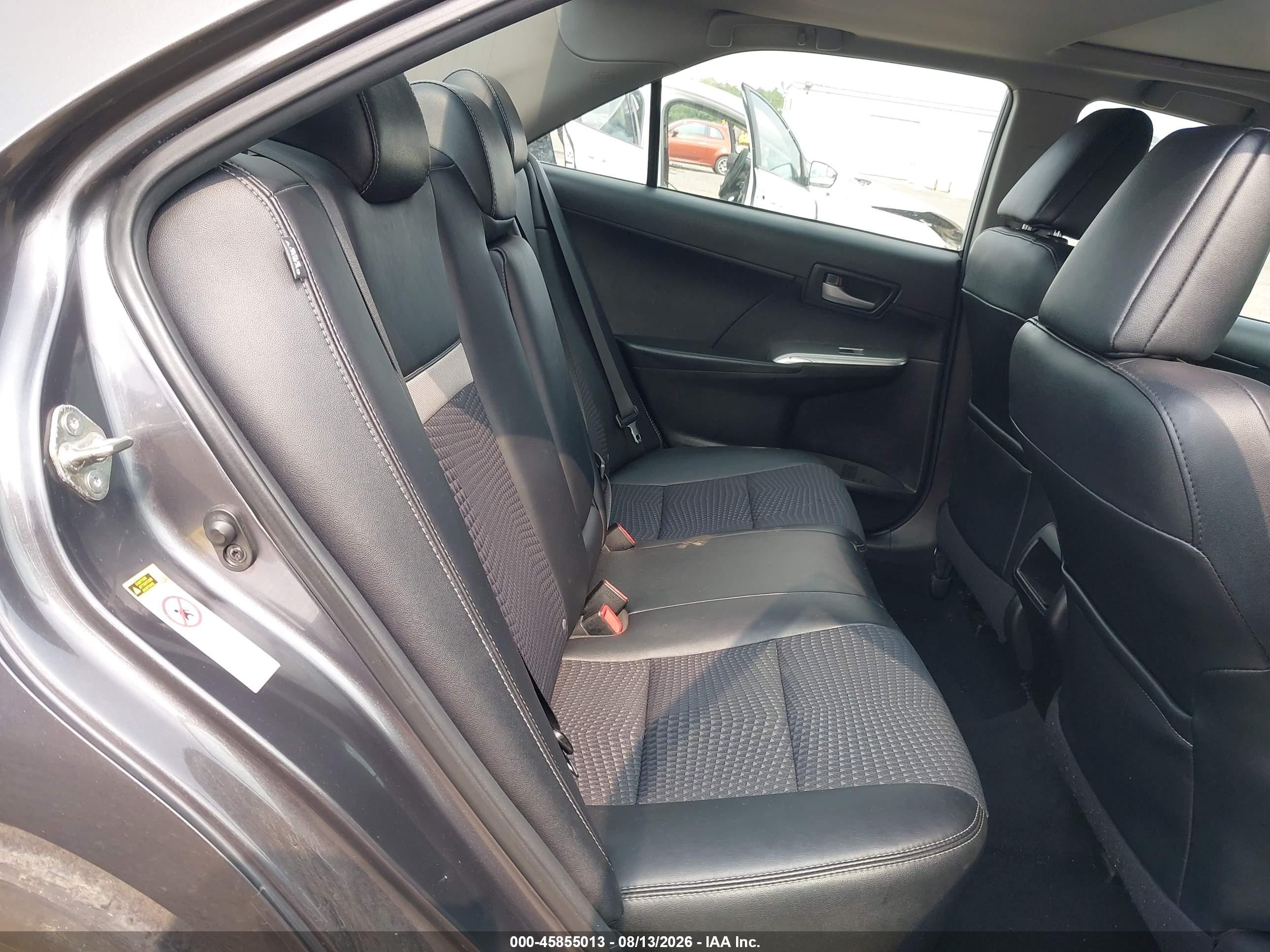 2014 Toyota Camry Se Sport Gray vin: 4T1BF1FK1EU470569