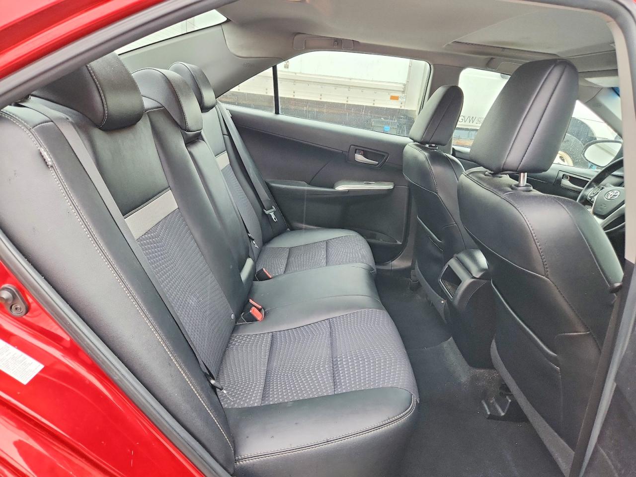 2014 Toyota Camry Se Red vin: 4T1BF1FK1EU730999