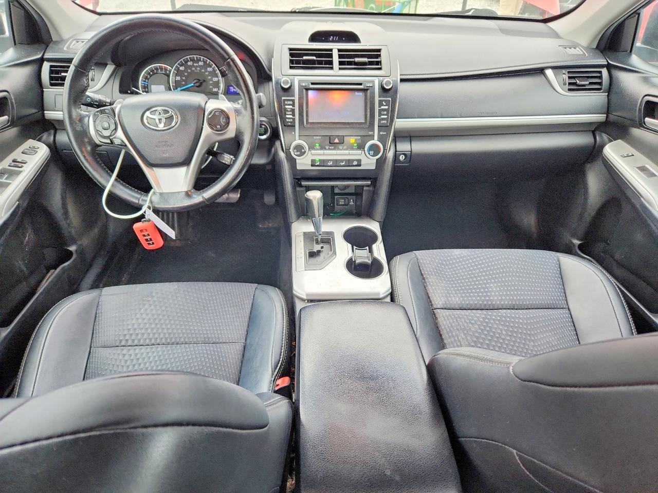 2014 Toyota Camry Se Red vin: 4T1BF1FK1EU730999
