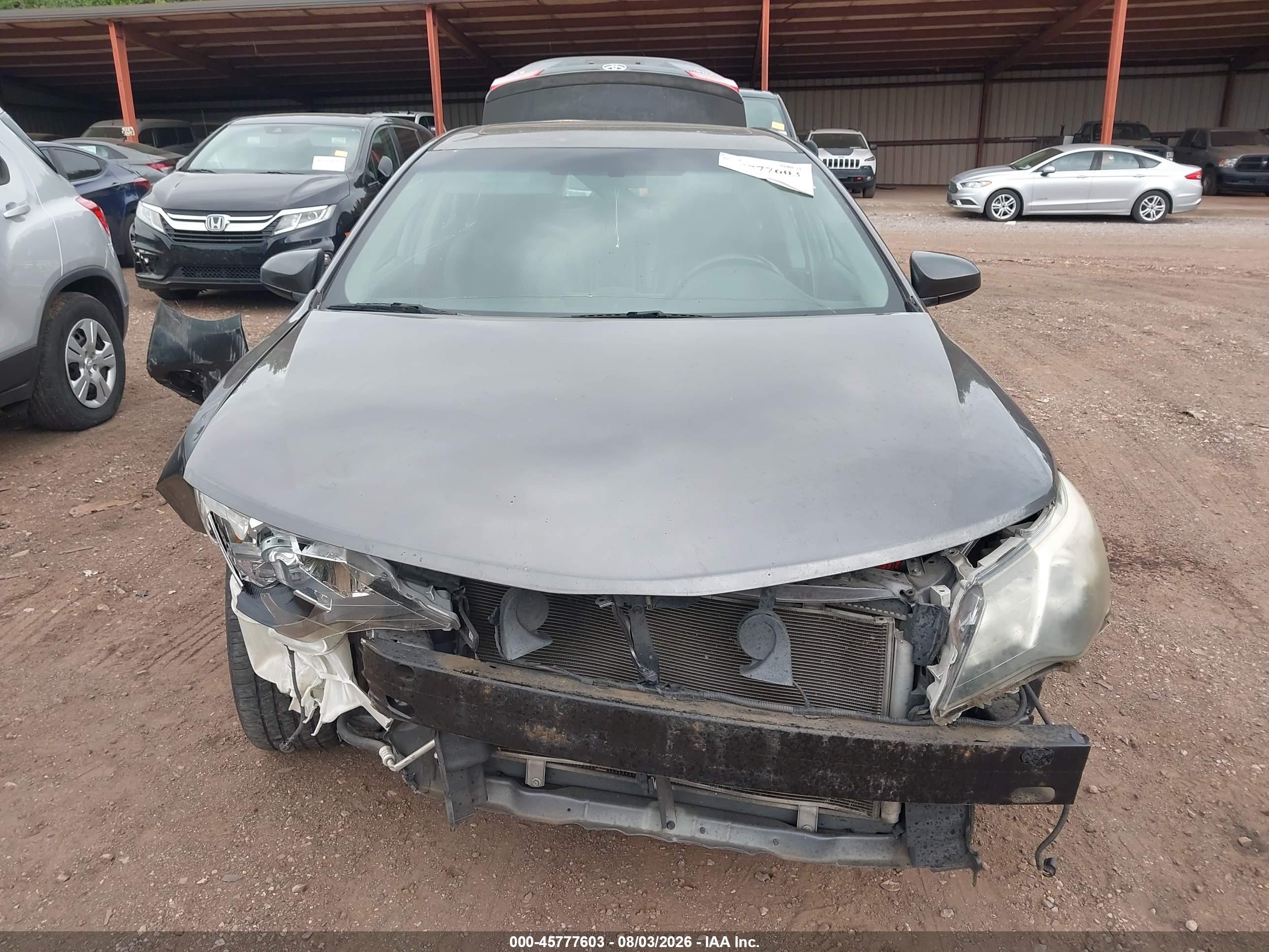2014 Toyota Camry Se Sport Gray vin: 4T1BF1FK1EU736835