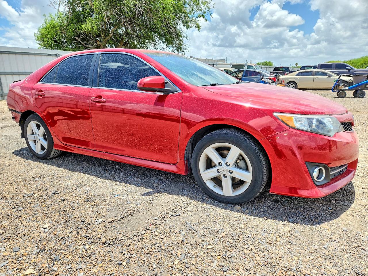 2014 Toyota Camry Se Burgundy vin: 4T1BF1FK1EU746992