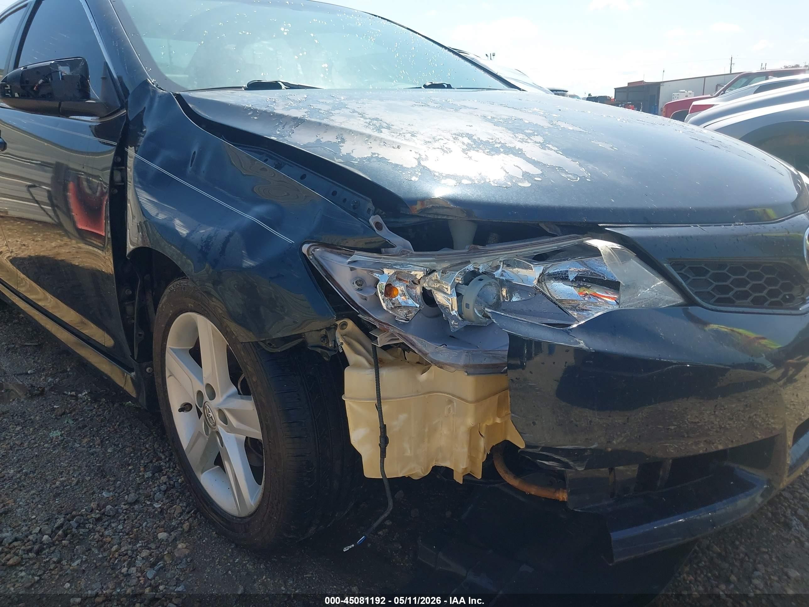 2014 Toyota Camry Se Черный vin: 4T1BF1FK1EU750525