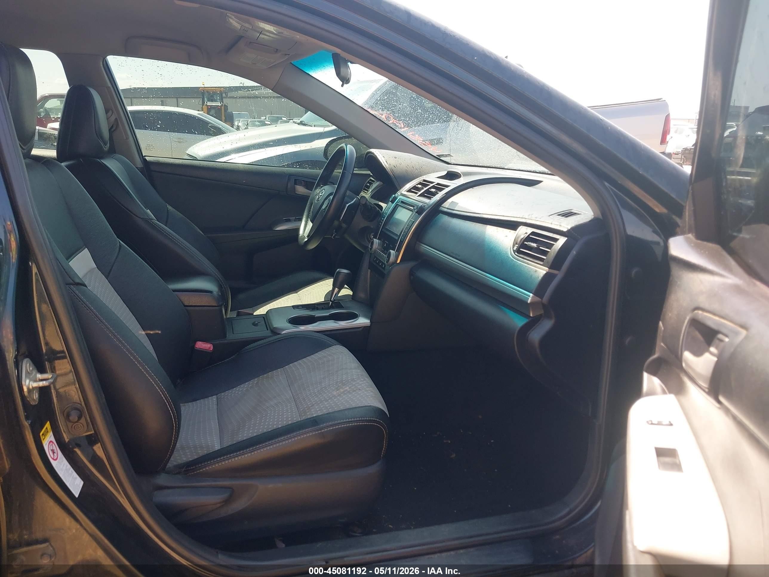 2014 Toyota Camry Se Черный vin: 4T1BF1FK1EU750525