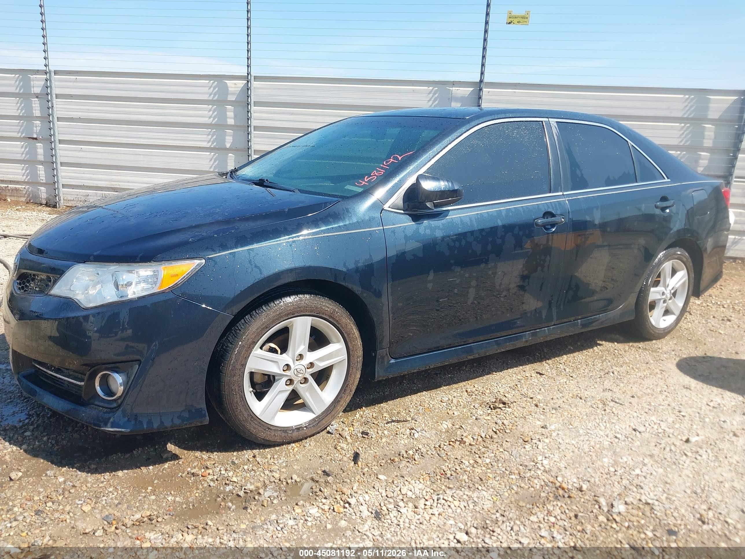 2014 Toyota Camry Se Черный vin: 4T1BF1FK1EU750525