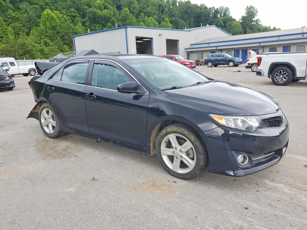 2014 Toyota Camry Se Black vin: 4T1BF1FK1EU755059