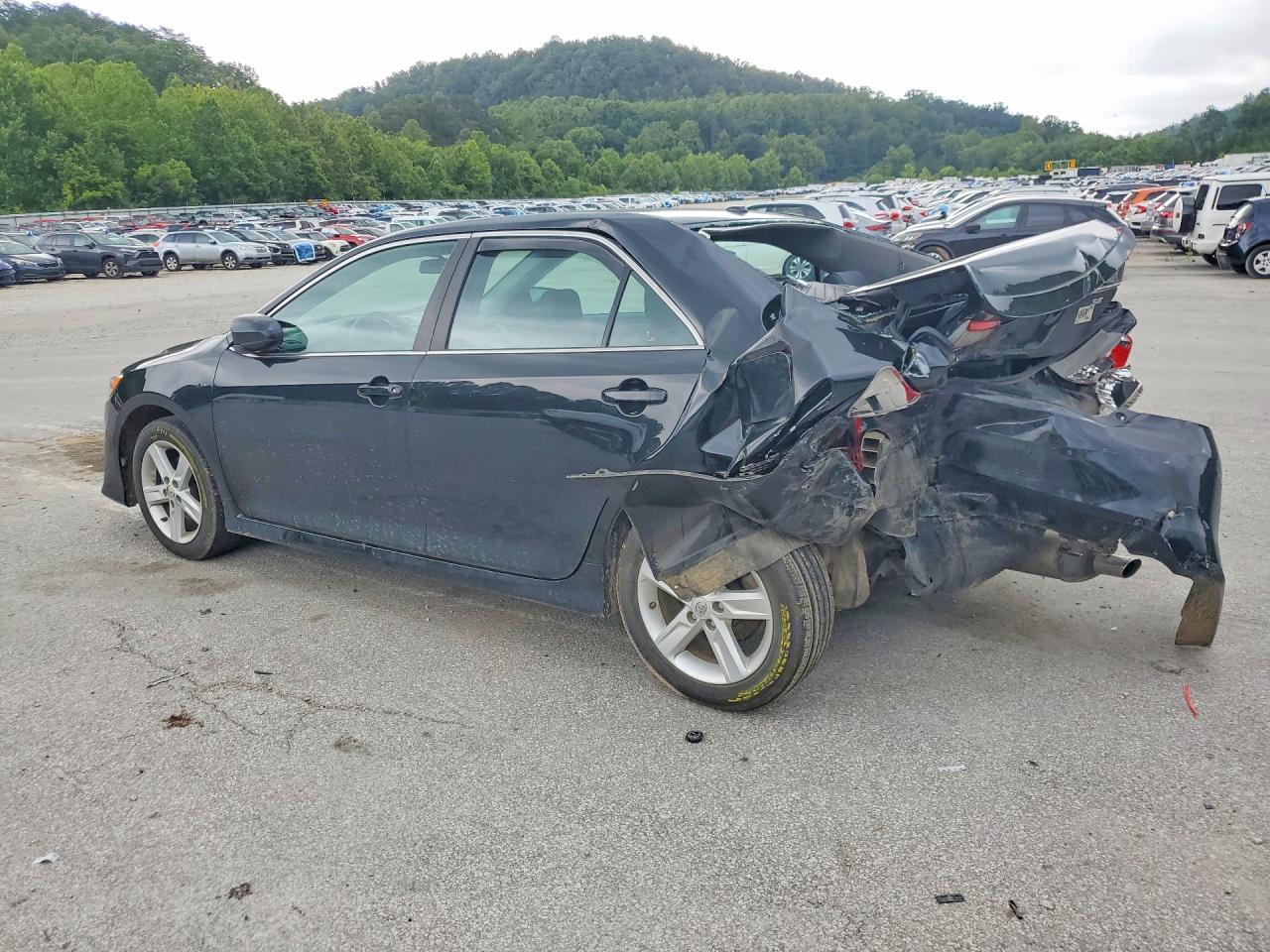 2014 Toyota Camry Se Black vin: 4T1BF1FK1EU755059