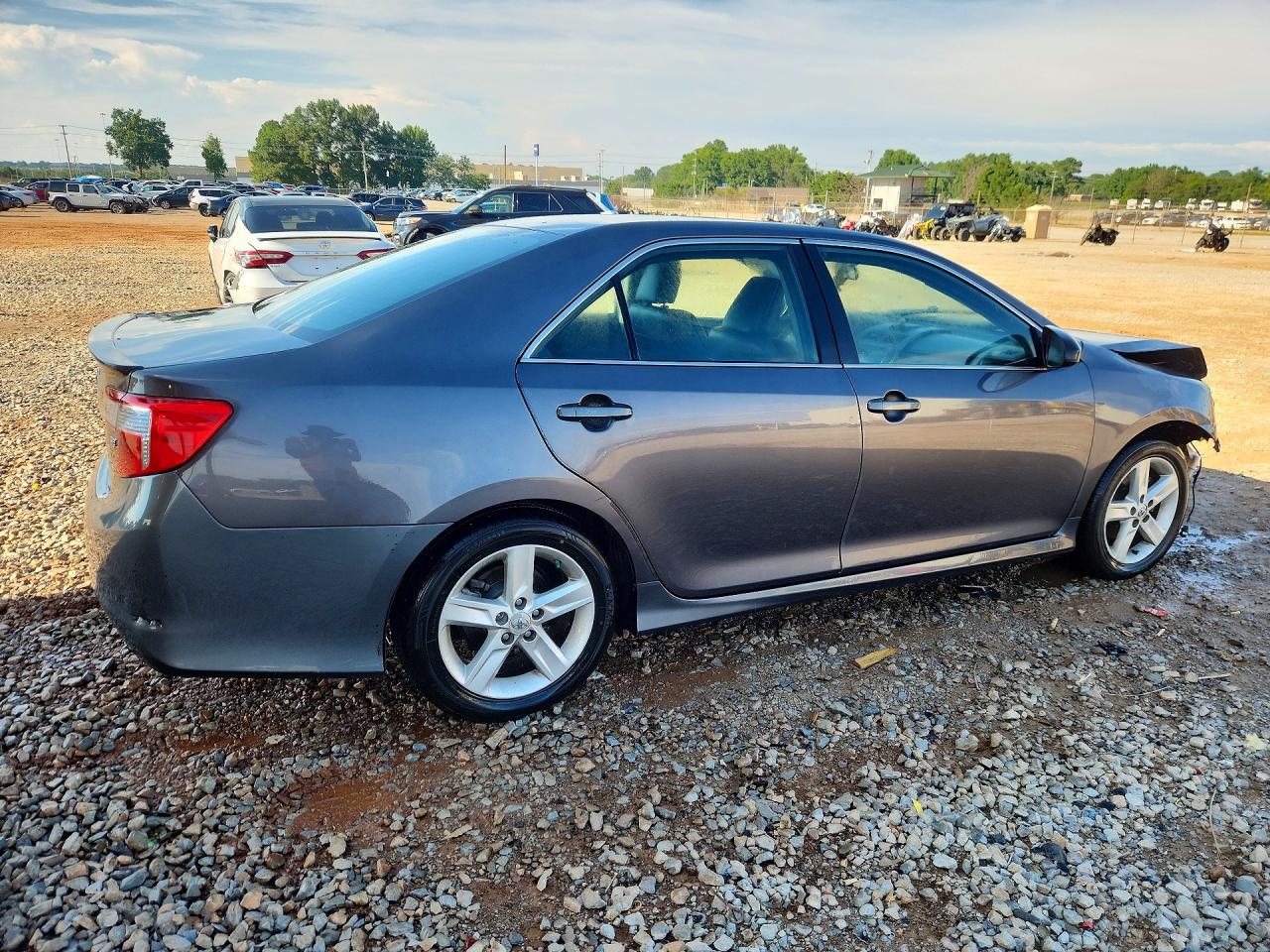 2014 Toyota Camry Se Gray vin: 4T1BF1FK1EU764117
