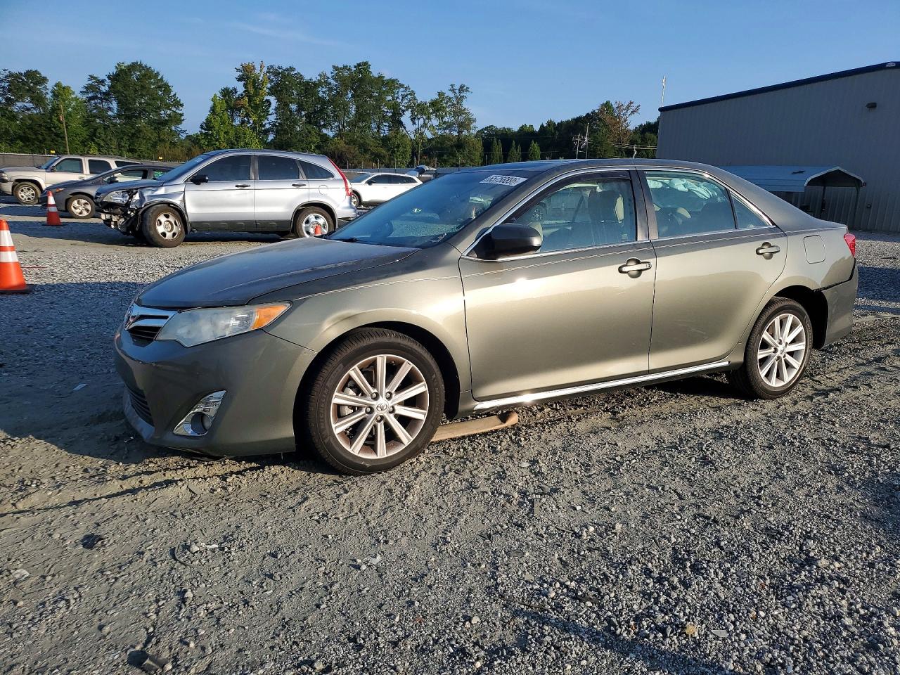 2014 Toyota Camry Xle Gray vin: 4T1BF1FK1EU765557