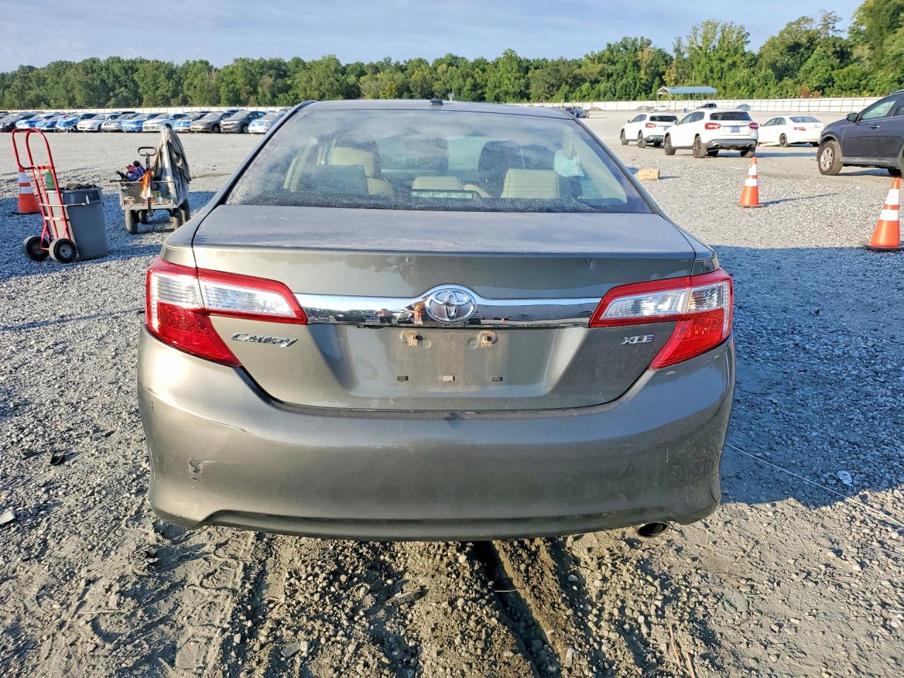 2014 Toyota Camry Xle Gray vin: 4T1BF1FK1EU765557