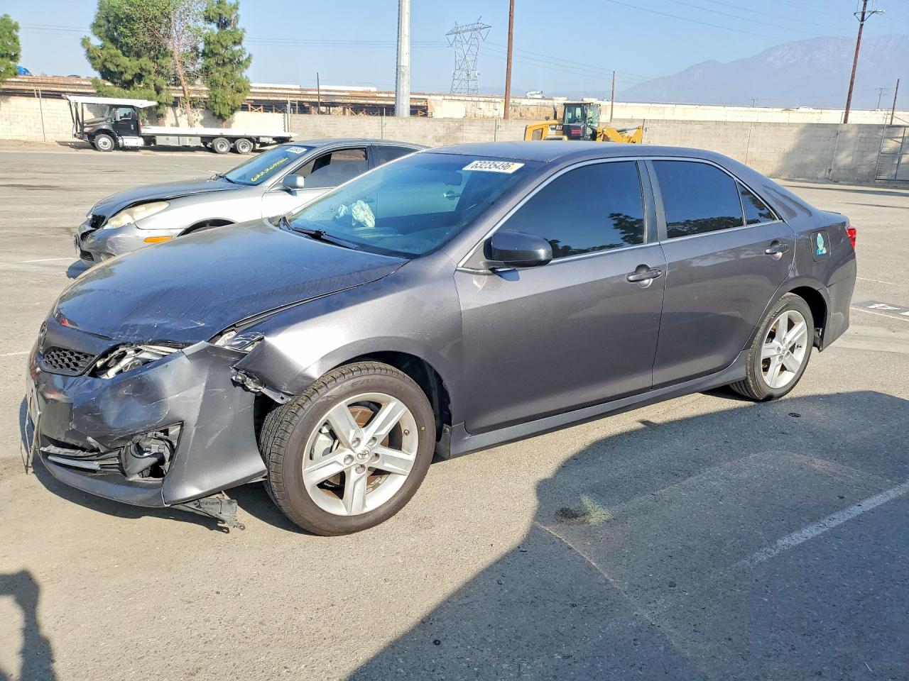 2014 Toyota Camry Se Gray vin: 4T1BF1FK1EU769124