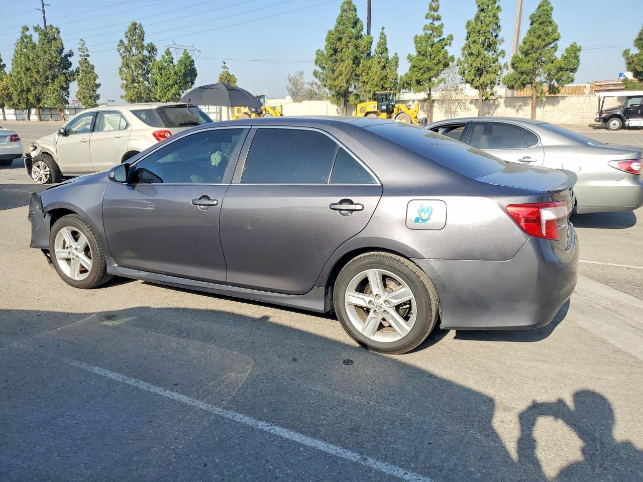 2014 Toyota Camry Se Gray vin: 4T1BF1FK1EU769124