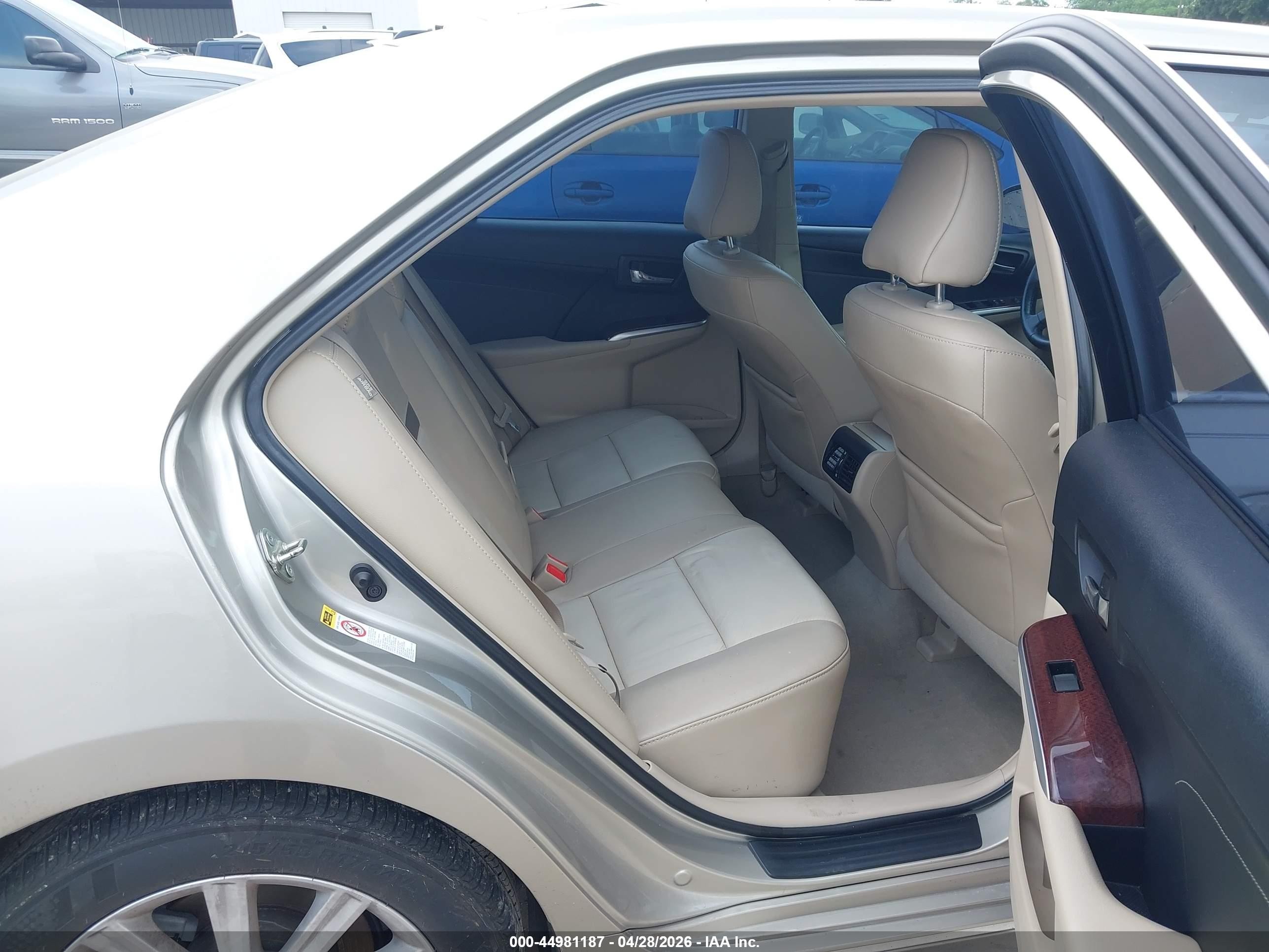 2014 Toyota Camry Xle Tan vin: 4T1BF1FK1EU772928