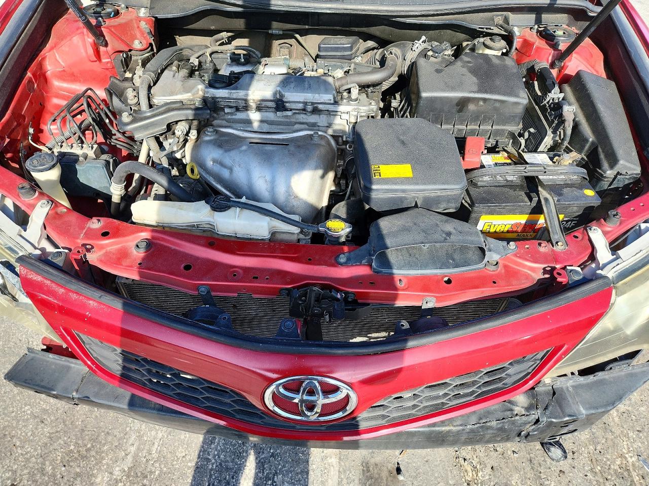 2014 Toyota Camry Se Красный vin: 4T1BF1FK1EU775277