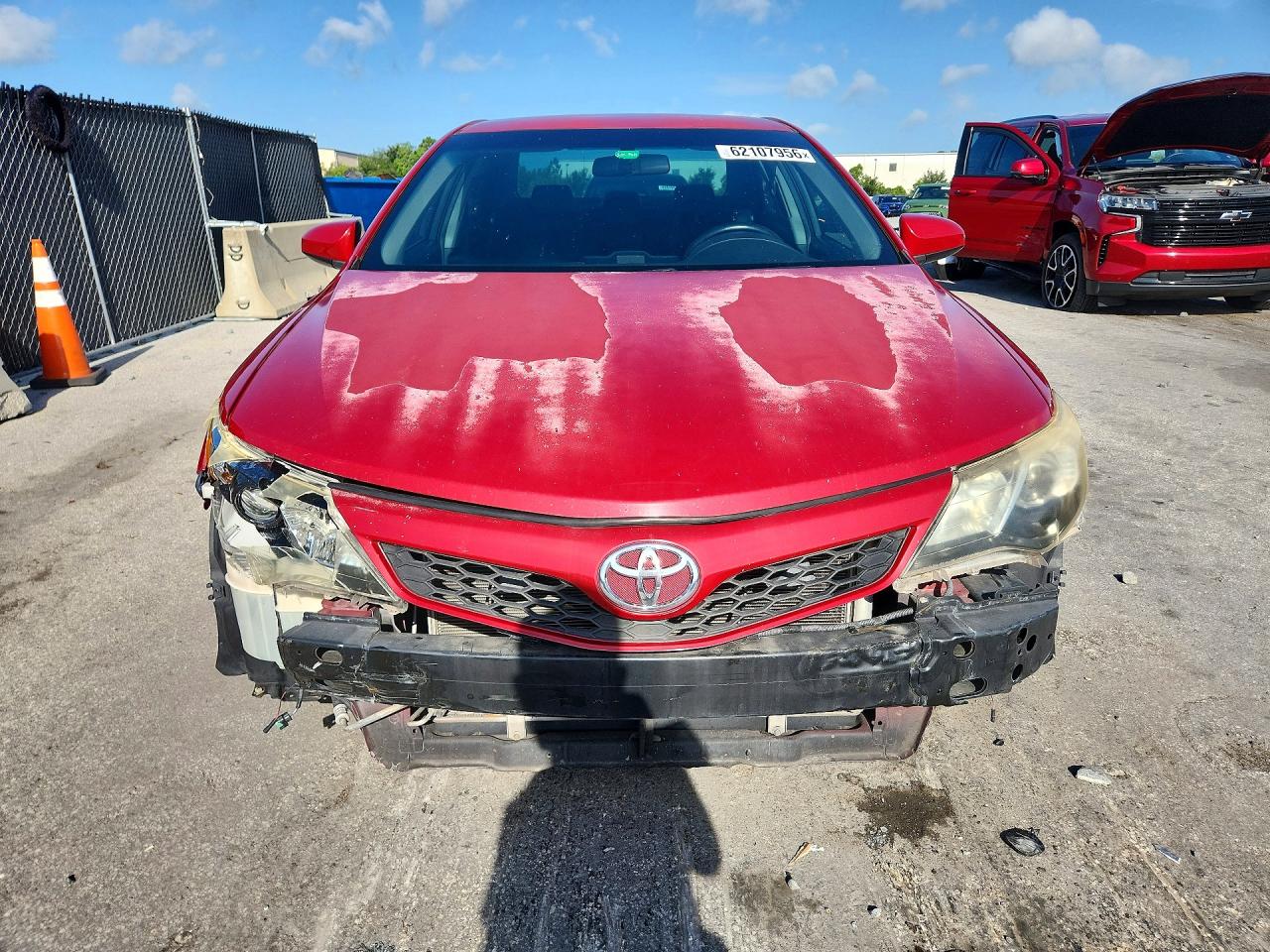 2014 Toyota Camry Se Красный vin: 4T1BF1FK1EU775277