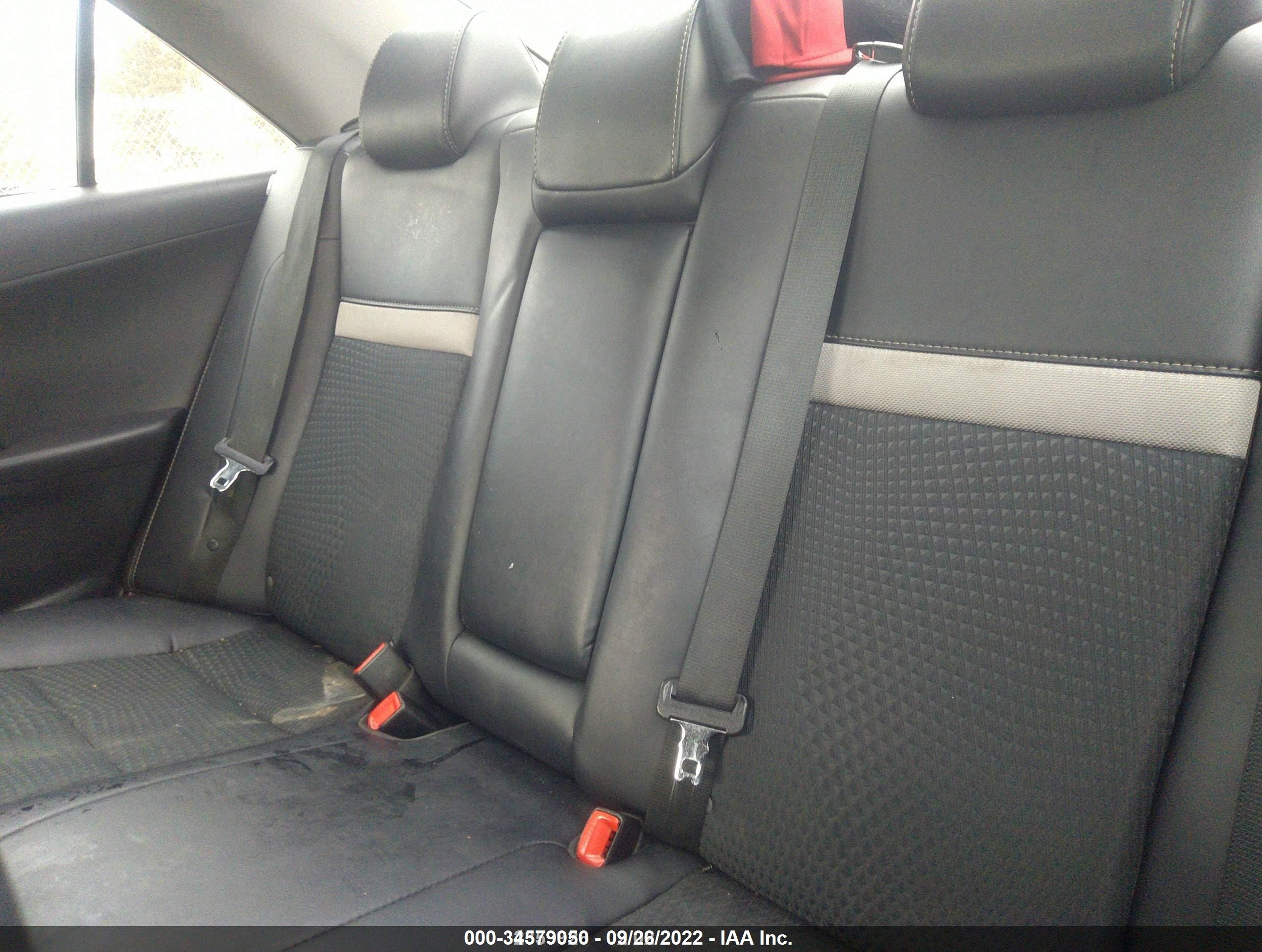 2014 Toyota Camry Se Red vin: 4T1BF1FK1EU780723