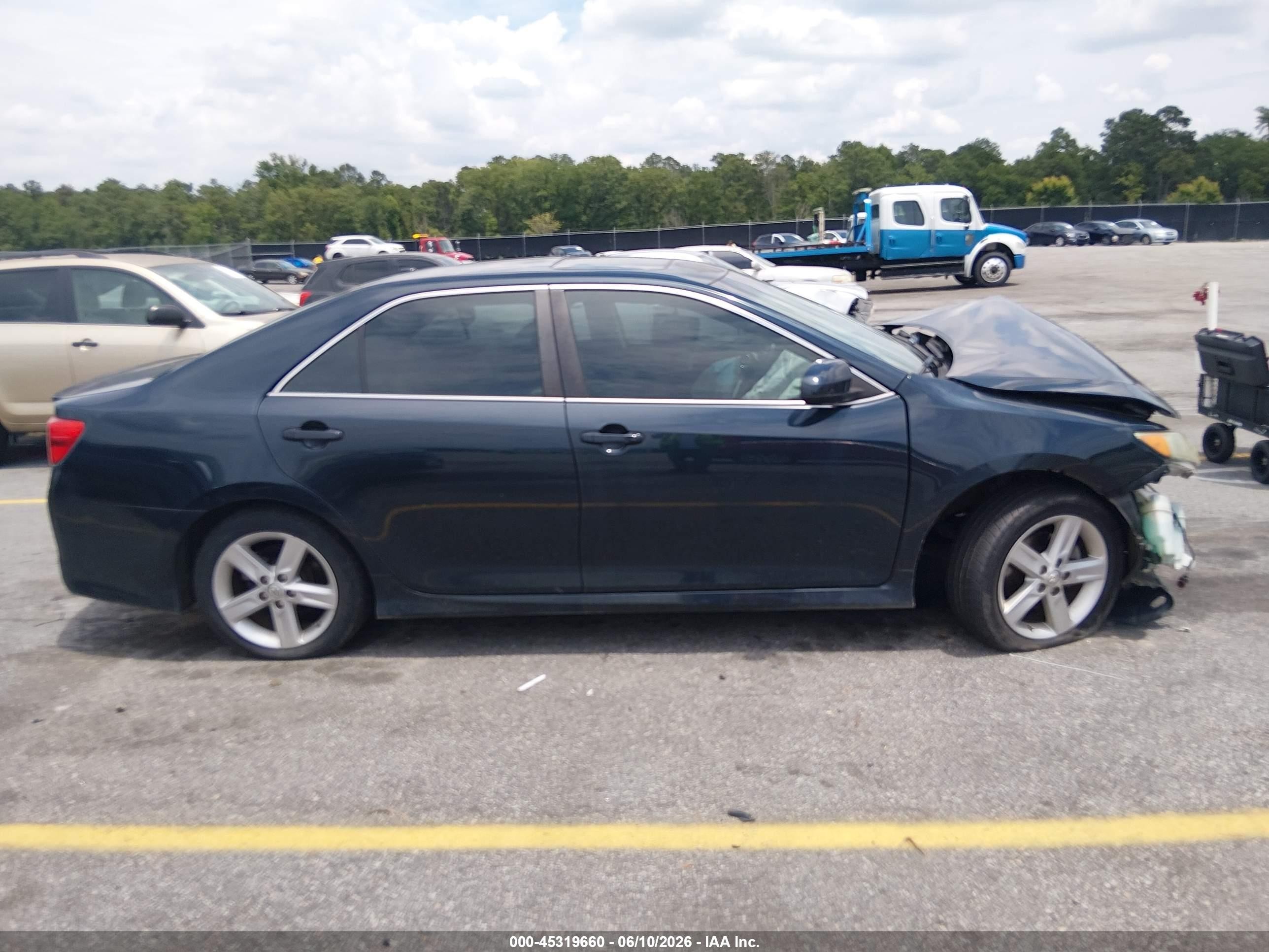 2014 Toyota Camry Se Black vin: 4T1BF1FK1EU782097