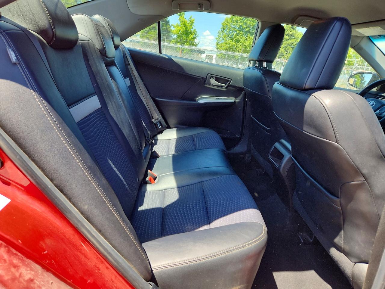 2014 Toyota Camry Se/xle Red vin: 4T1BF1FK1EU791155