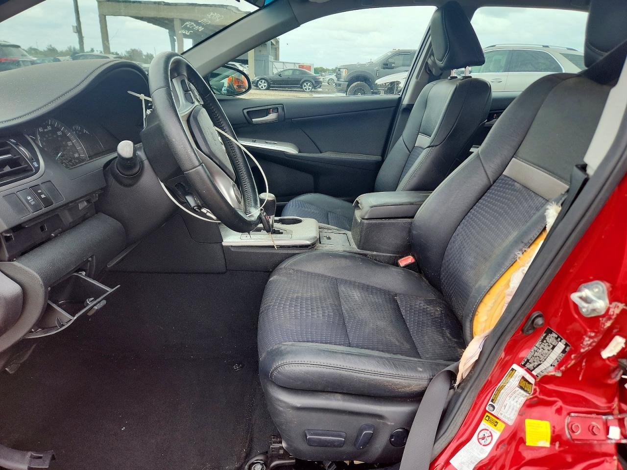 2014 Toyota Camry Se Красный vin: 4T1BF1FK1EU793245