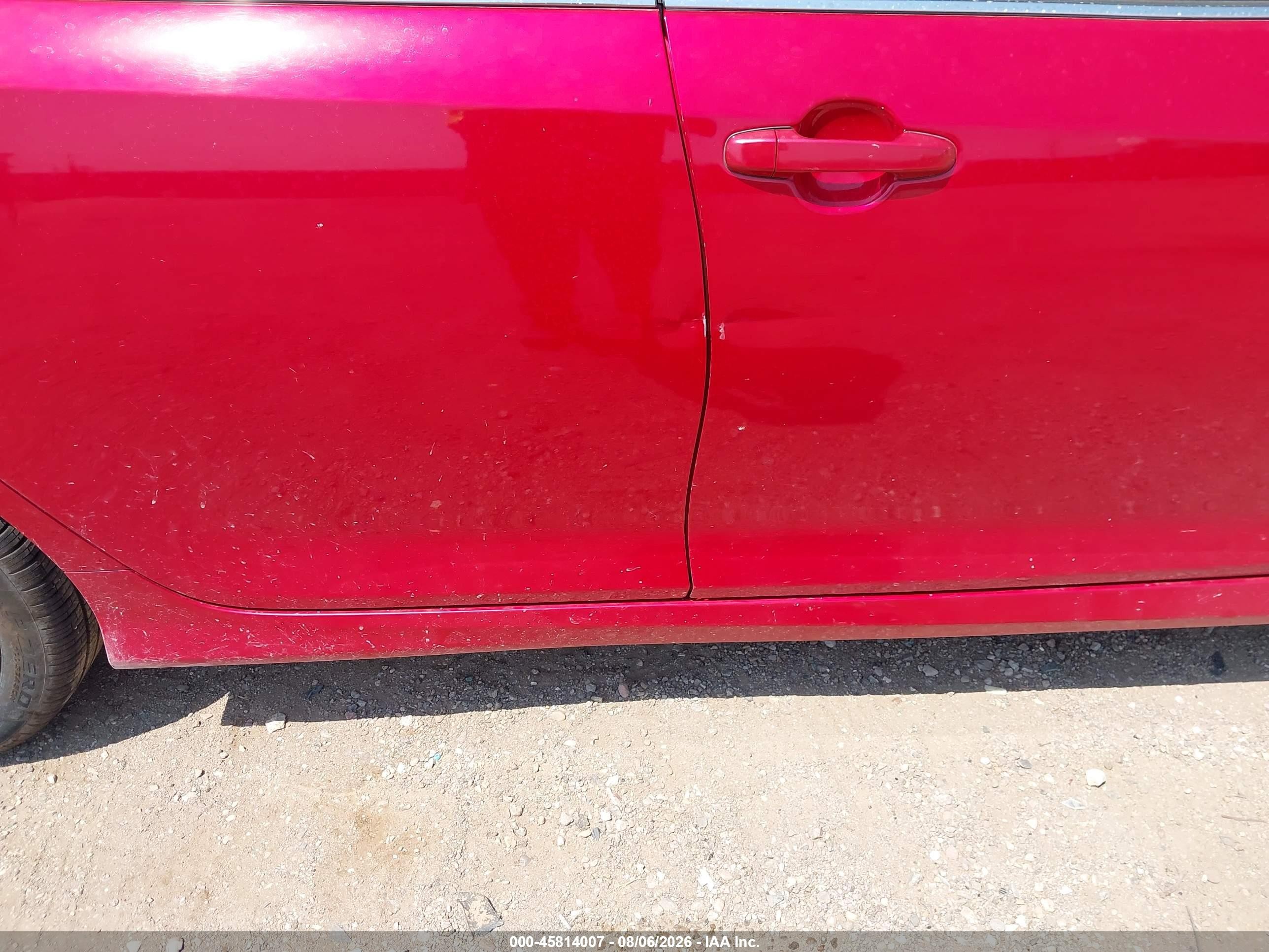 2014 Toyota Camry Se Red vin: 4T1BF1FK1EU794508