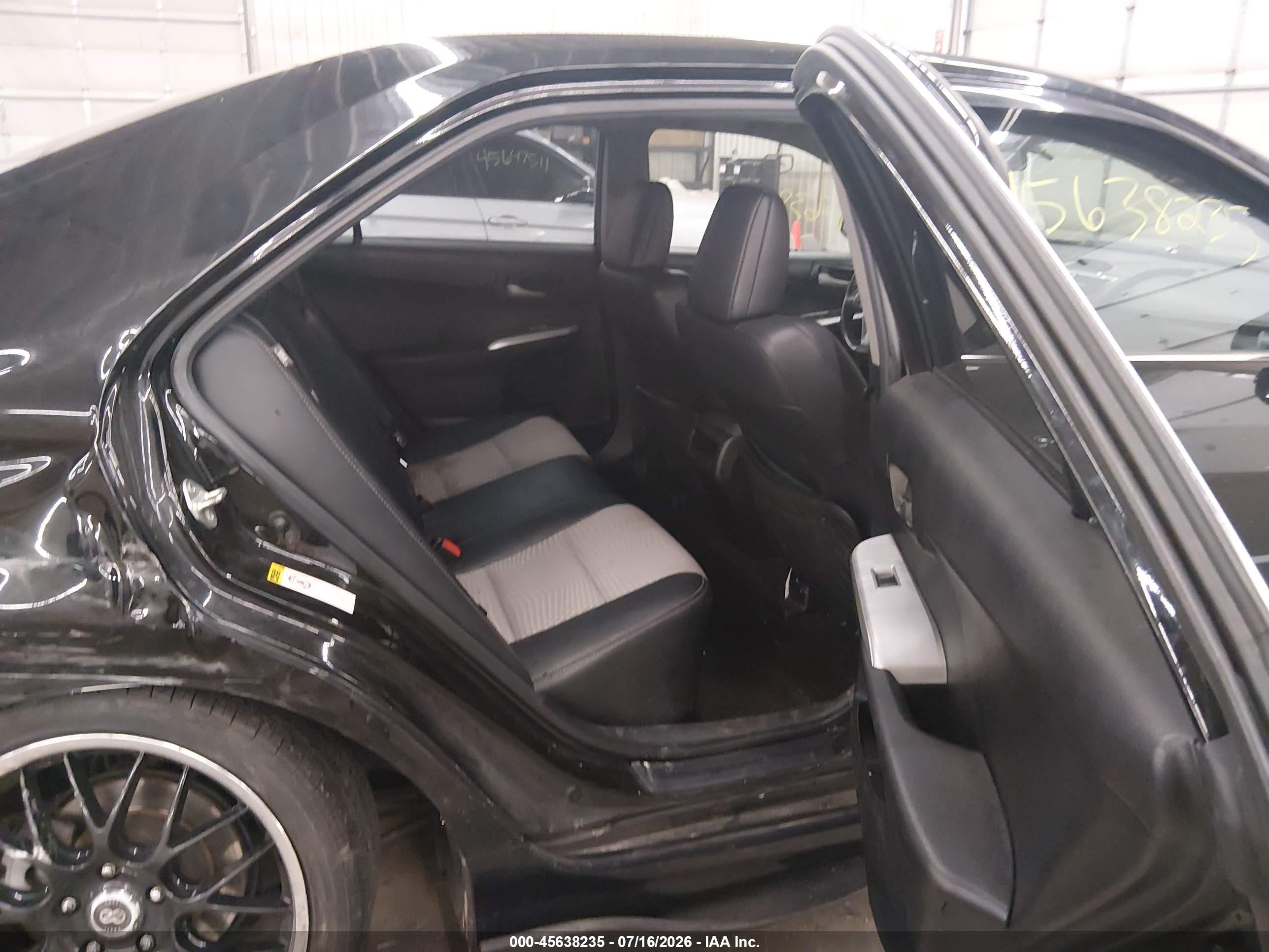 2014 Toyota Camry Se Sport Black vin: 4T1BF1FK1EU800761
