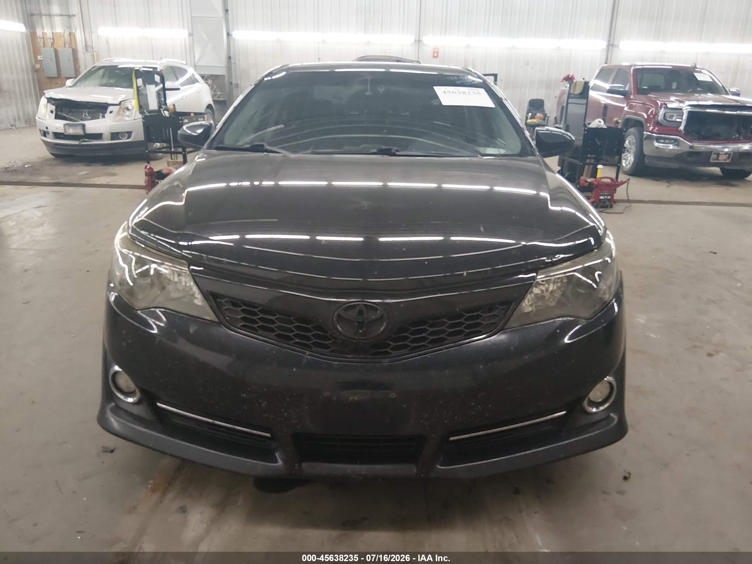 2014 Toyota Camry Se Sport Black vin: 4T1BF1FK1EU800761