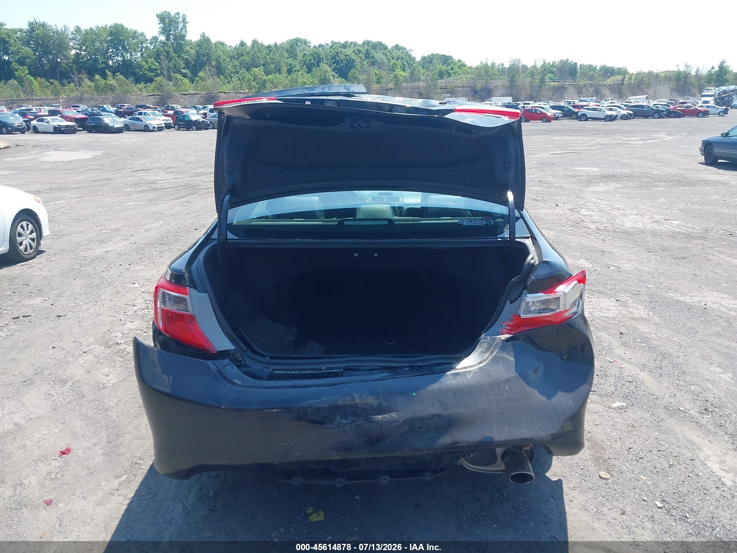 2014 Toyota Camry Se Black vin: 4T1BF1FK1EU817916