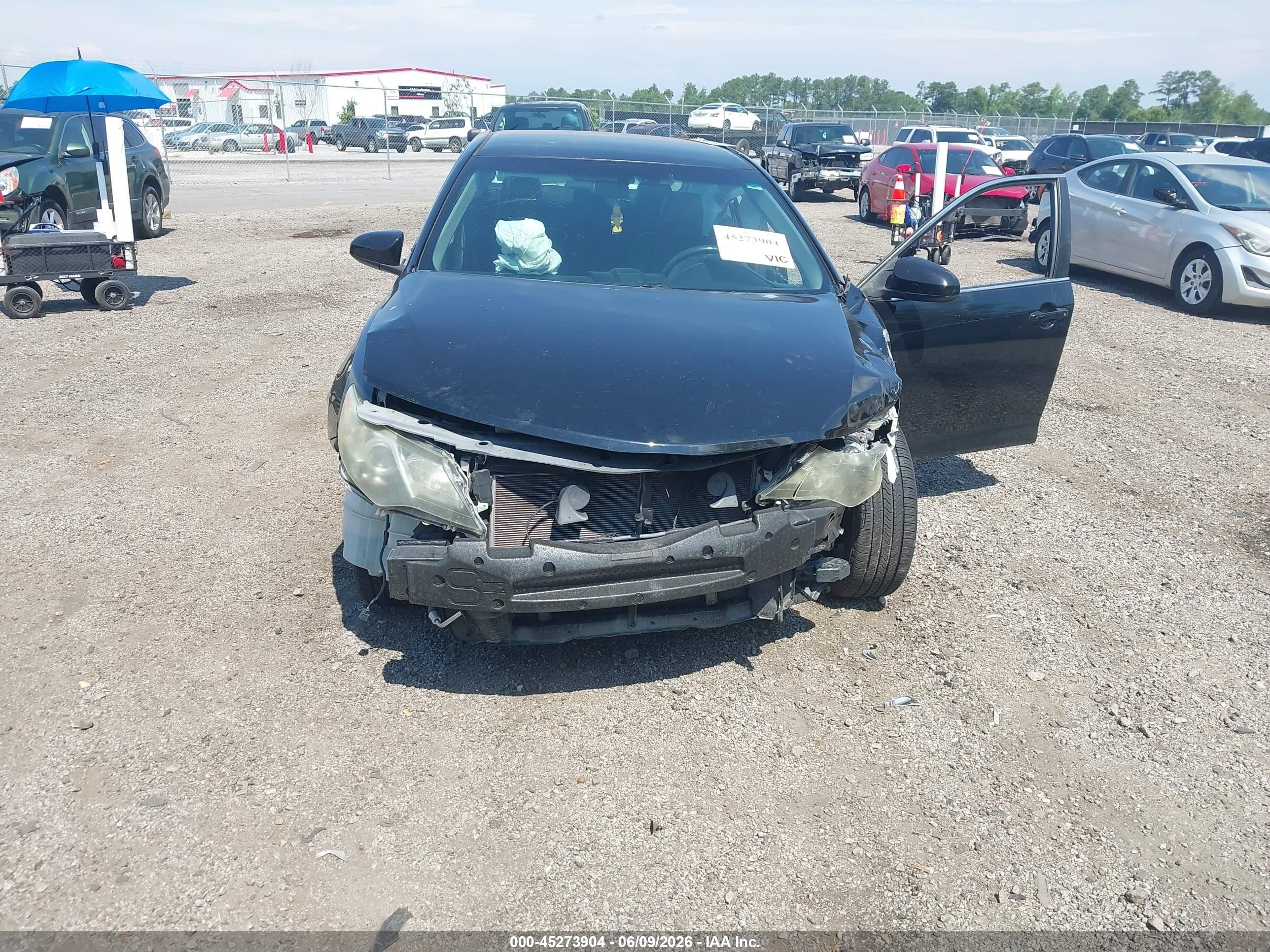 2014 Toyota Camry Se Black vin: 4T1BF1FK1EU819133