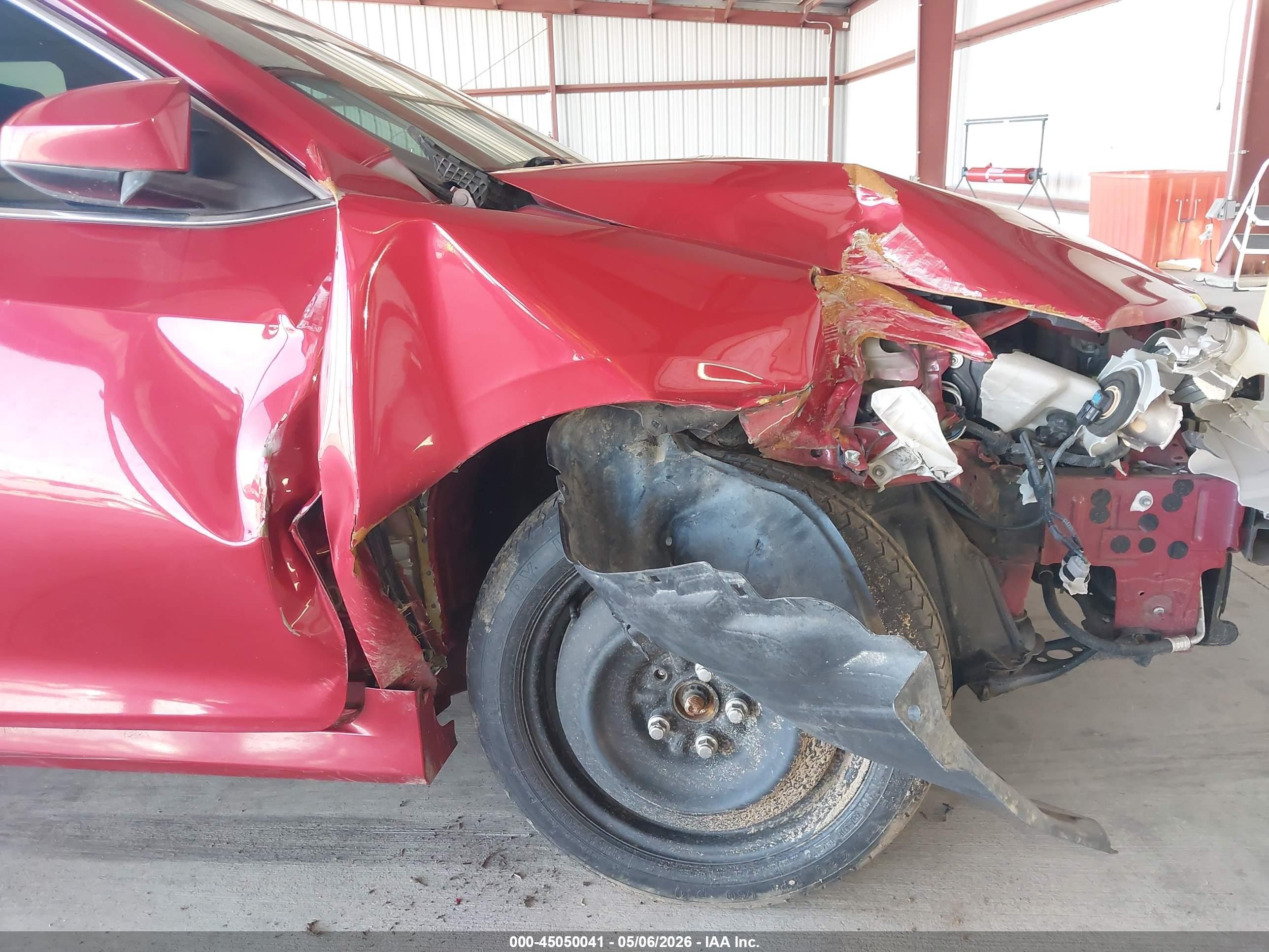 2014 Toyota Camry Se Red vin: 4T1BF1FK1EU819987