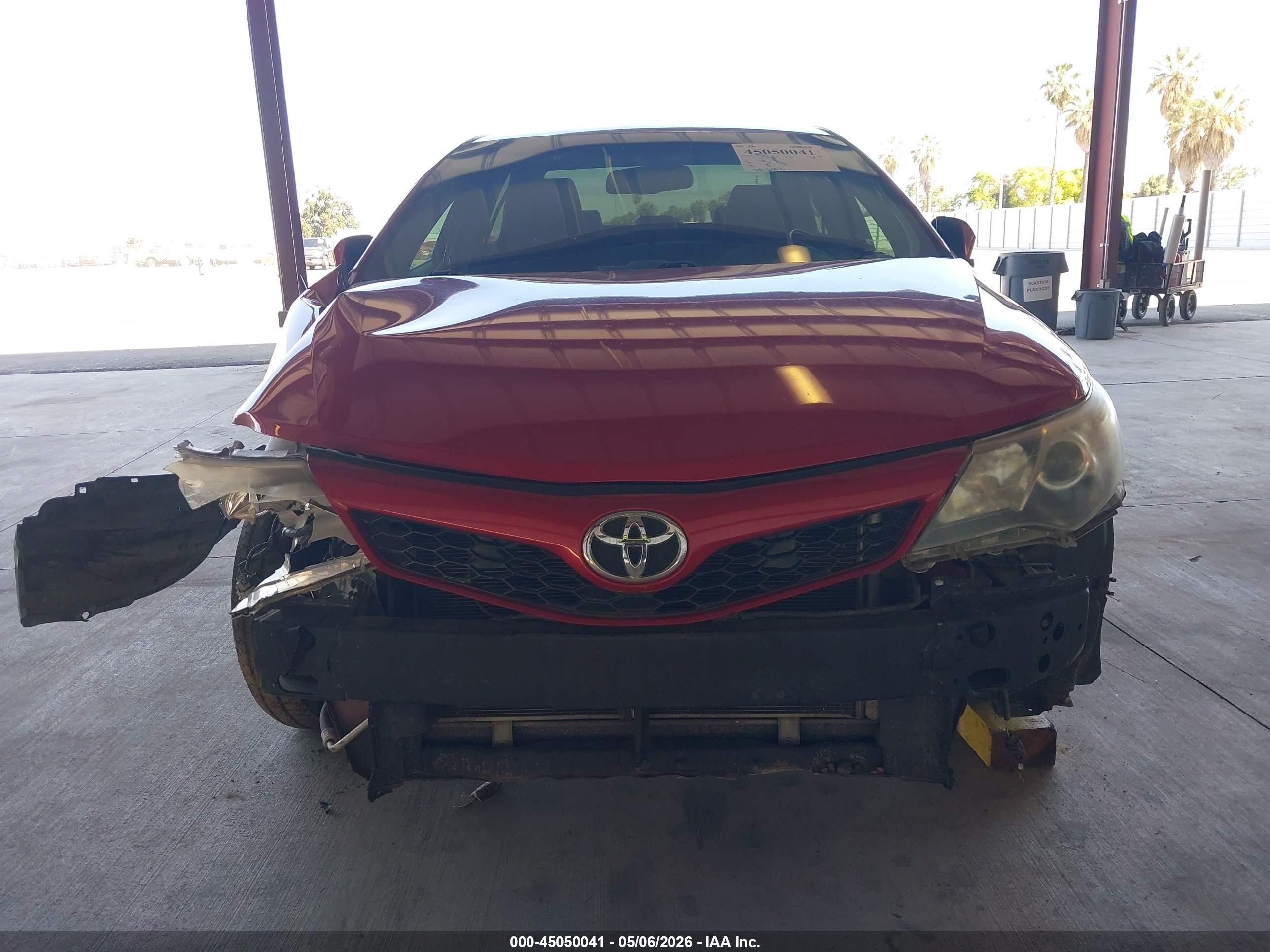 2014 Toyota Camry Se Red vin: 4T1BF1FK1EU819987