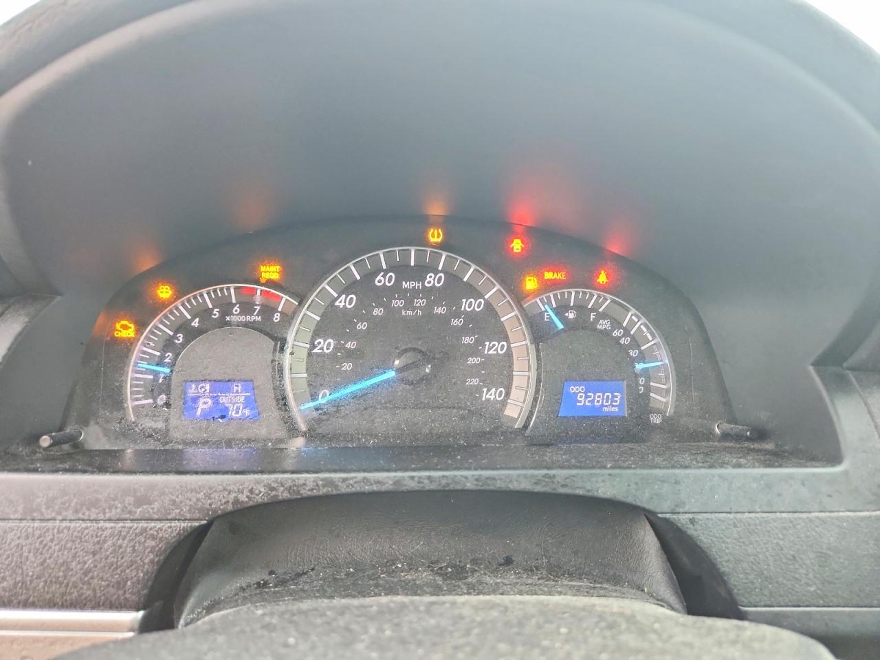2014 Toyota Camry Se Серый vin: 4T1BF1FK1EU820671