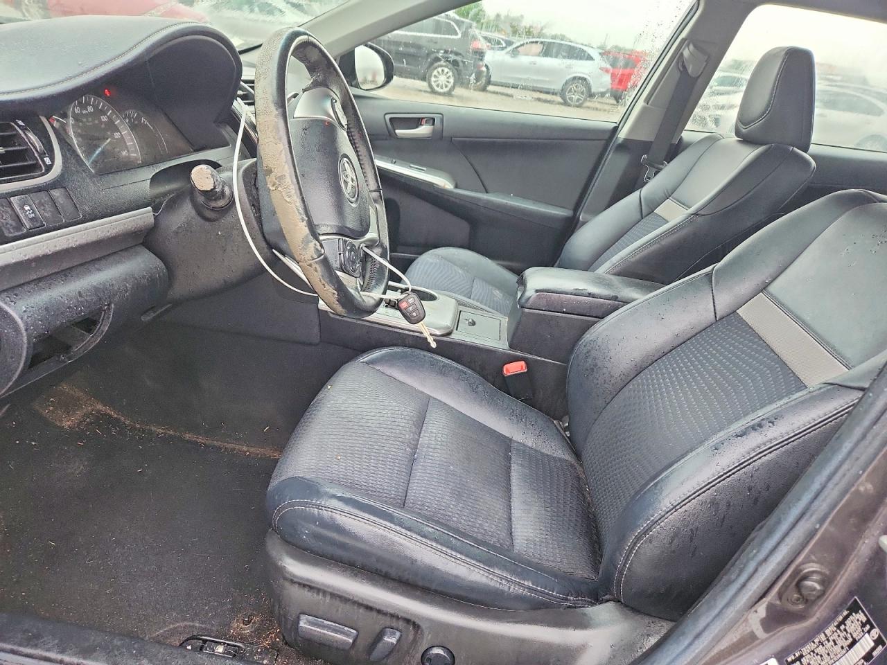 2014 Toyota Camry Se Серый vin: 4T1BF1FK1EU820671