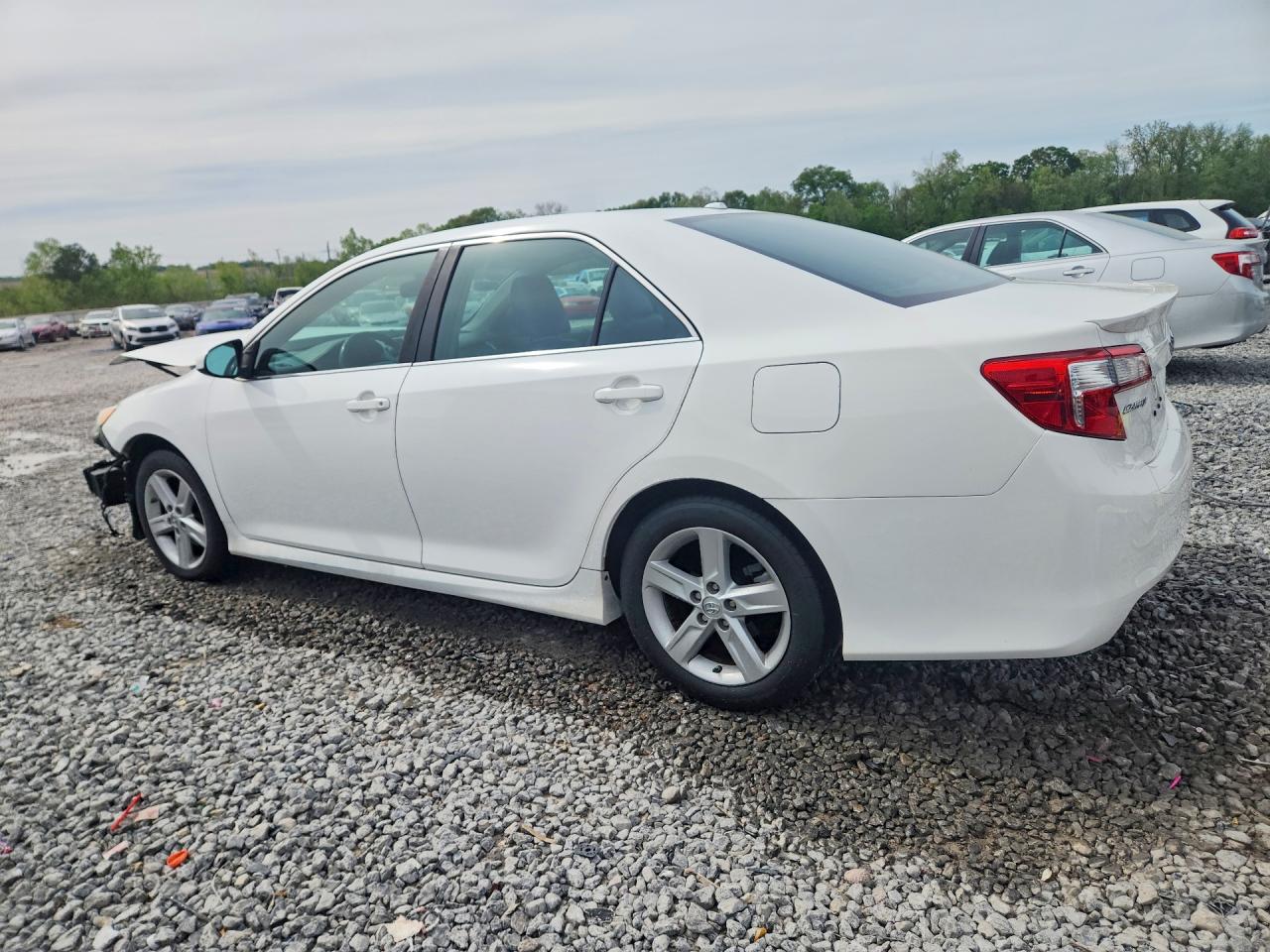 2014 Toyota Camry Se Белый vin: 4T1BF1FK1EU839088