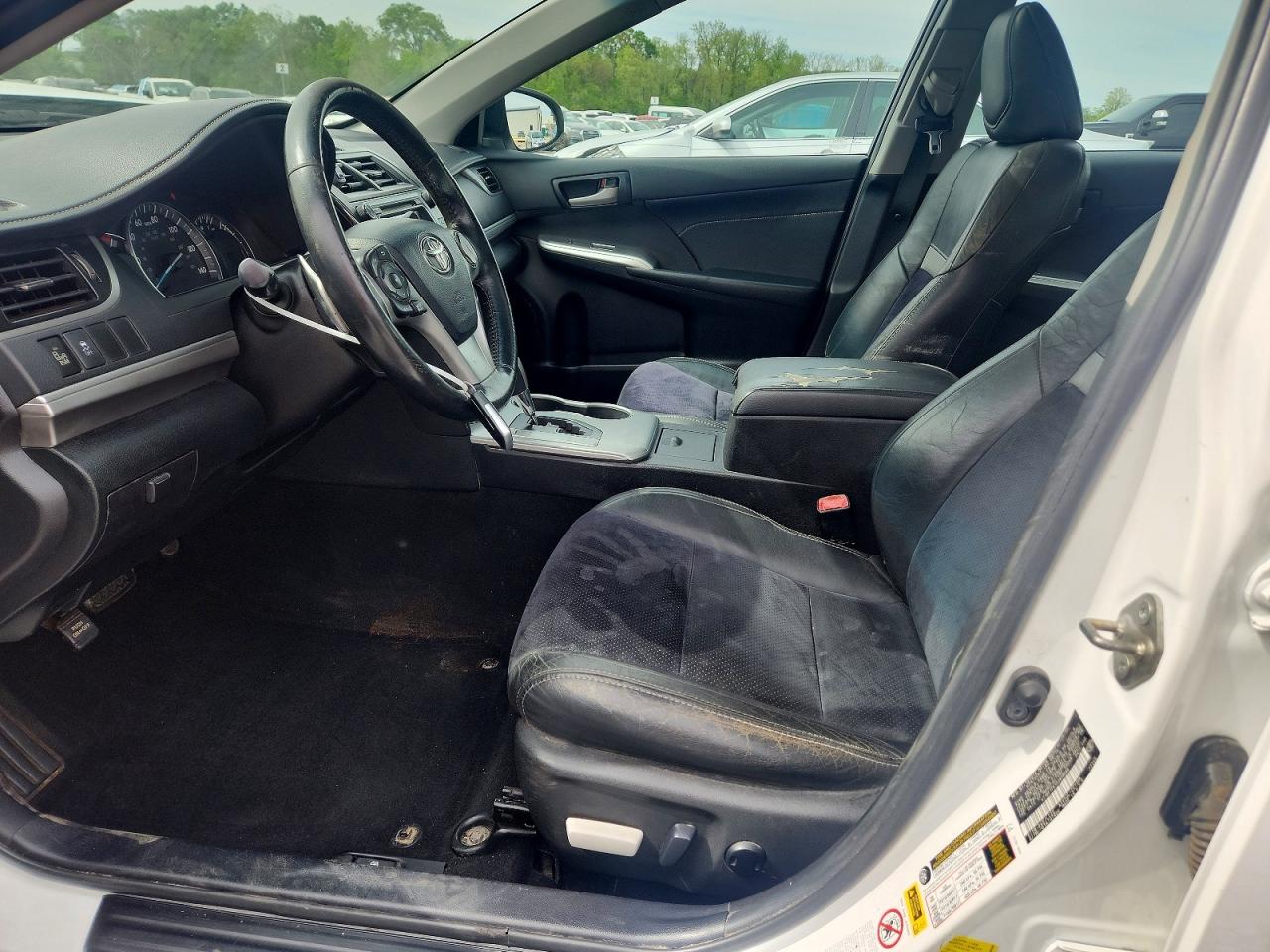 2014 Toyota Camry Se Белый vin: 4T1BF1FK1EU839088