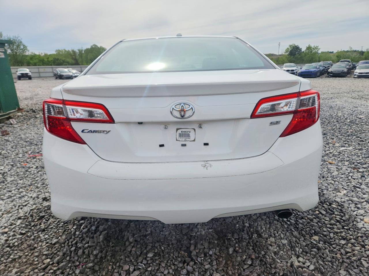 2014 Toyota Camry Se Белый vin: 4T1BF1FK1EU839088