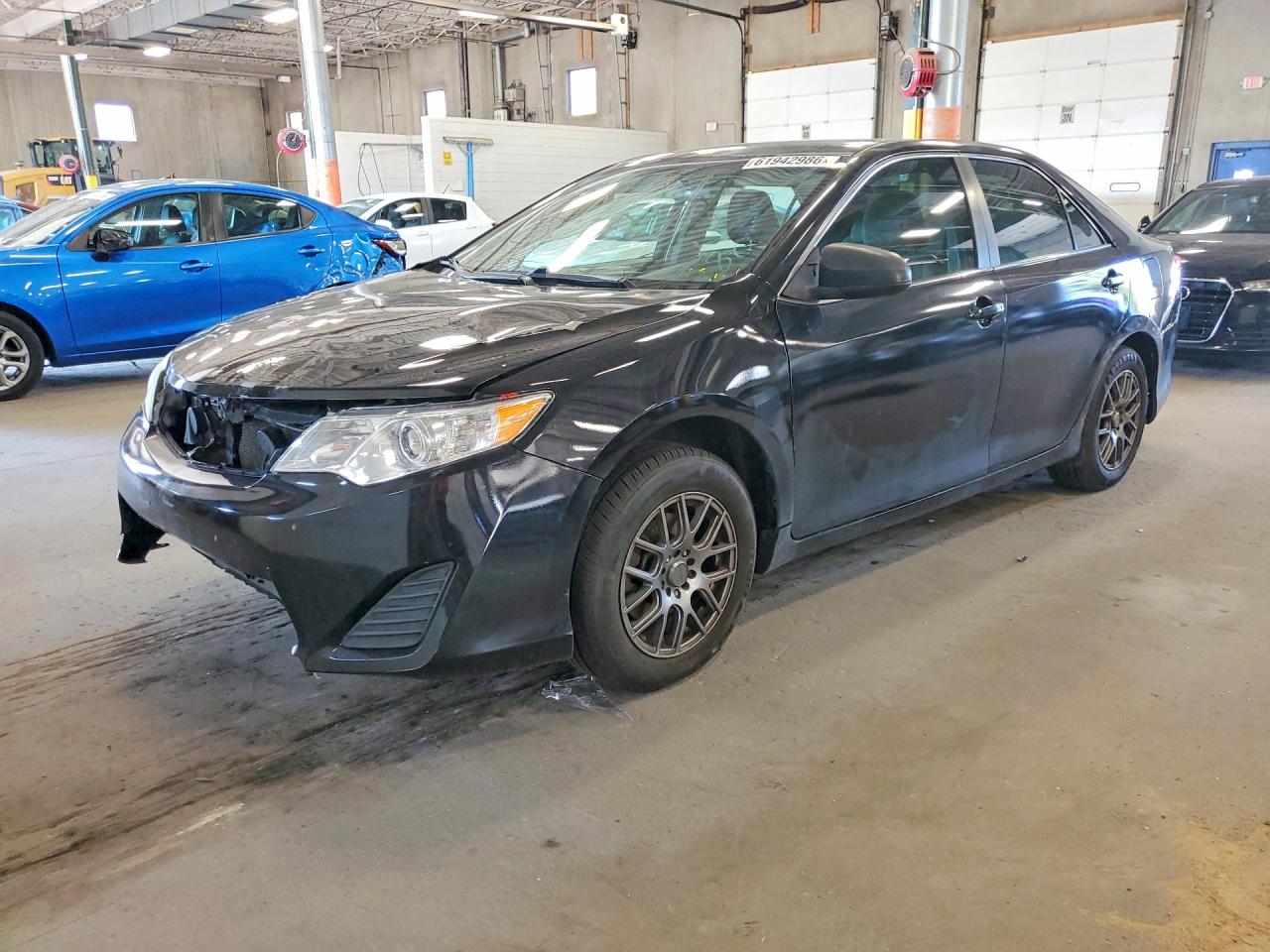 2014 Toyota Camry L Black vin: 4T1BF1FK1EU850057