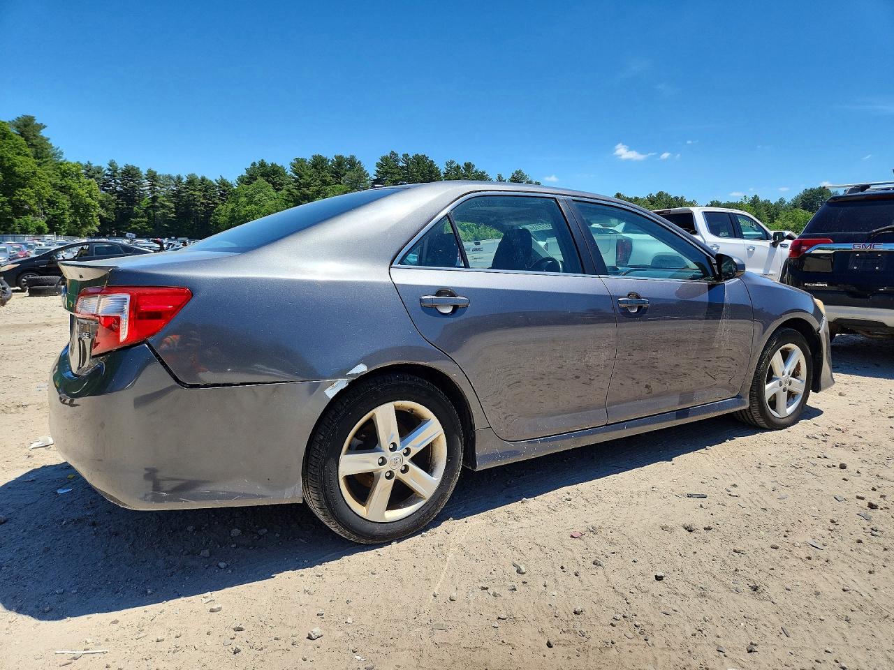 2014 Toyota Camry Se Gray vin: 4T1BF1FK1EU851287