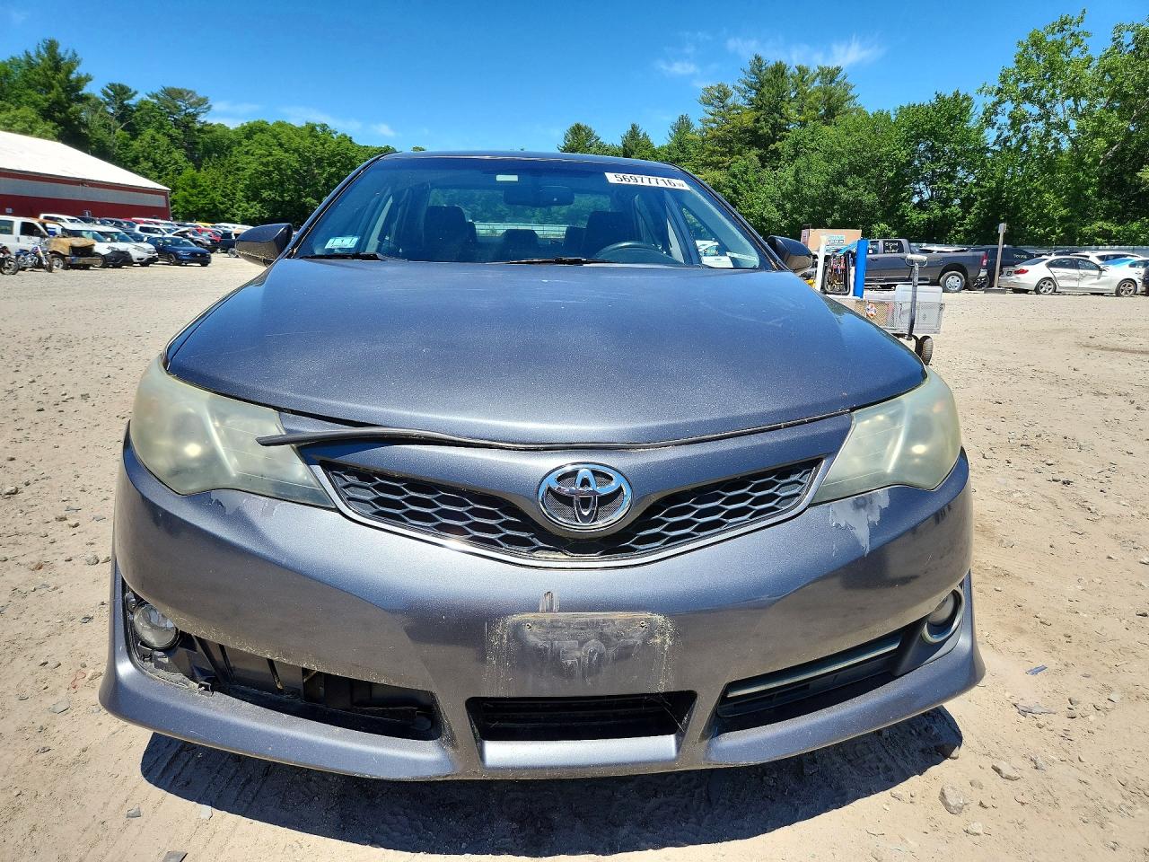 2014 Toyota Camry Se Gray vin: 4T1BF1FK1EU851287